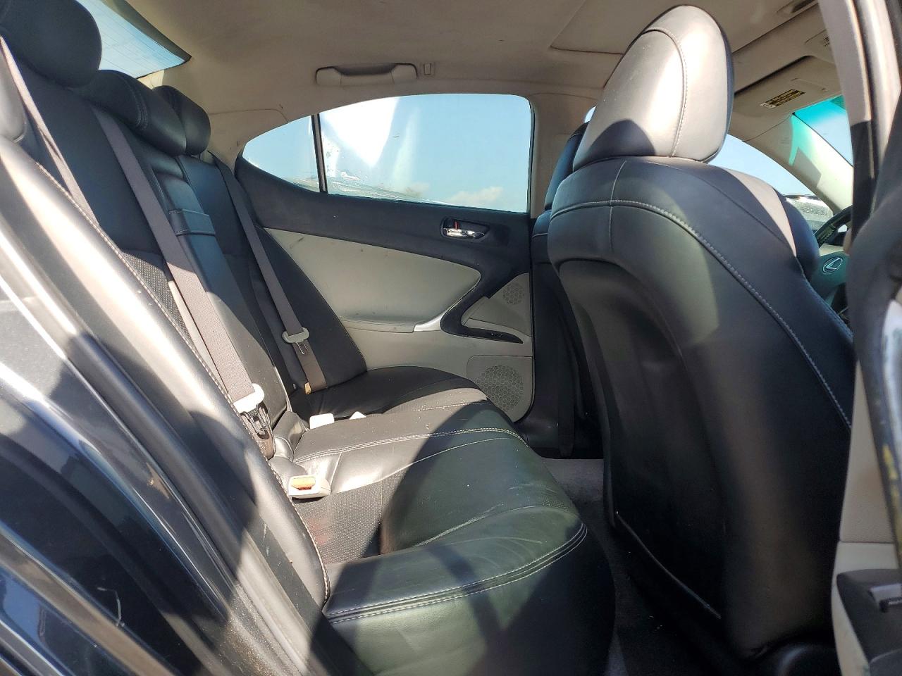 2008 Lexus Is 250 Base Черный vin: JTHBK262585085325