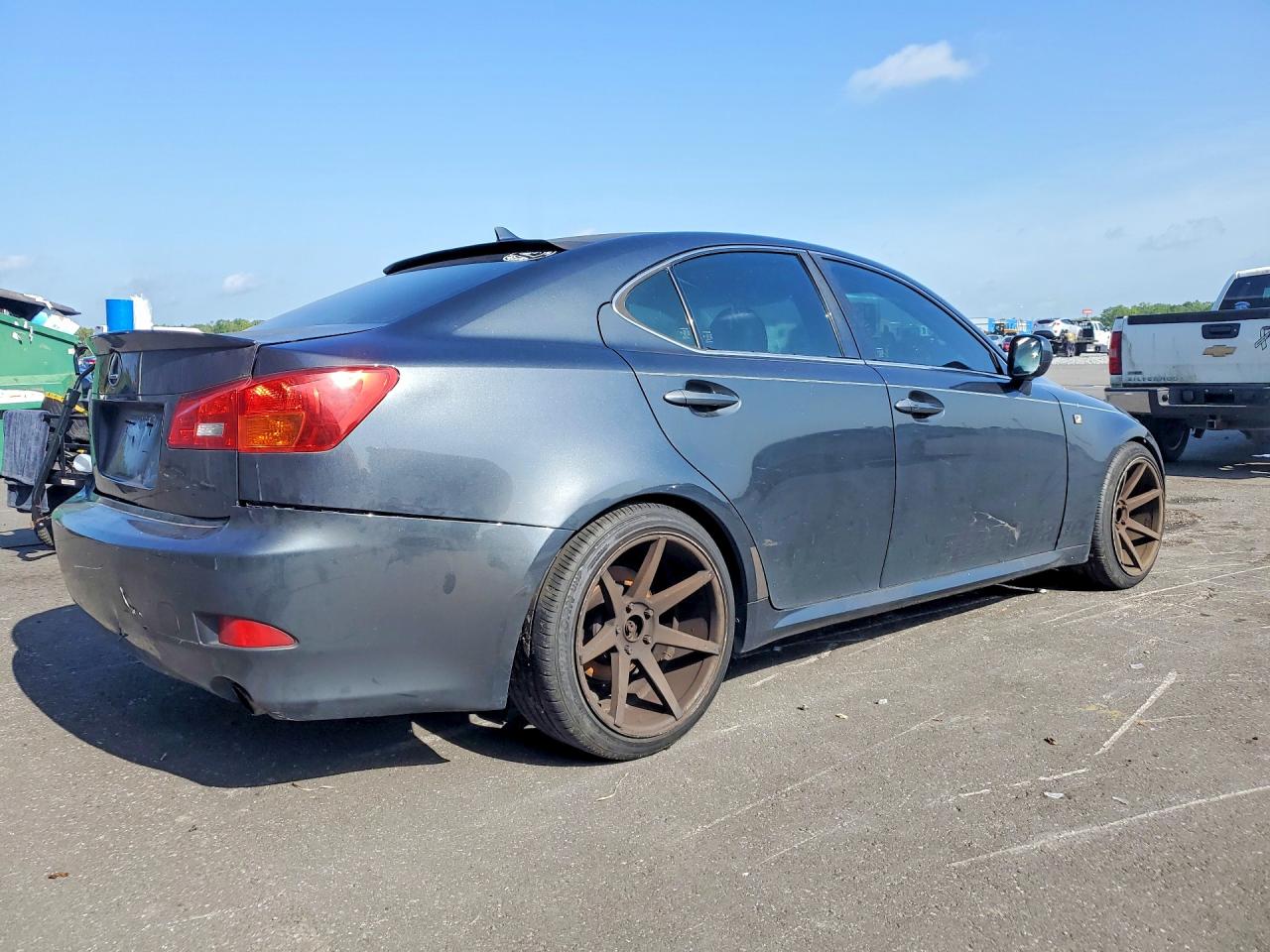 2008 Lexus Is 250 Base Черный vin: JTHBK262585085325