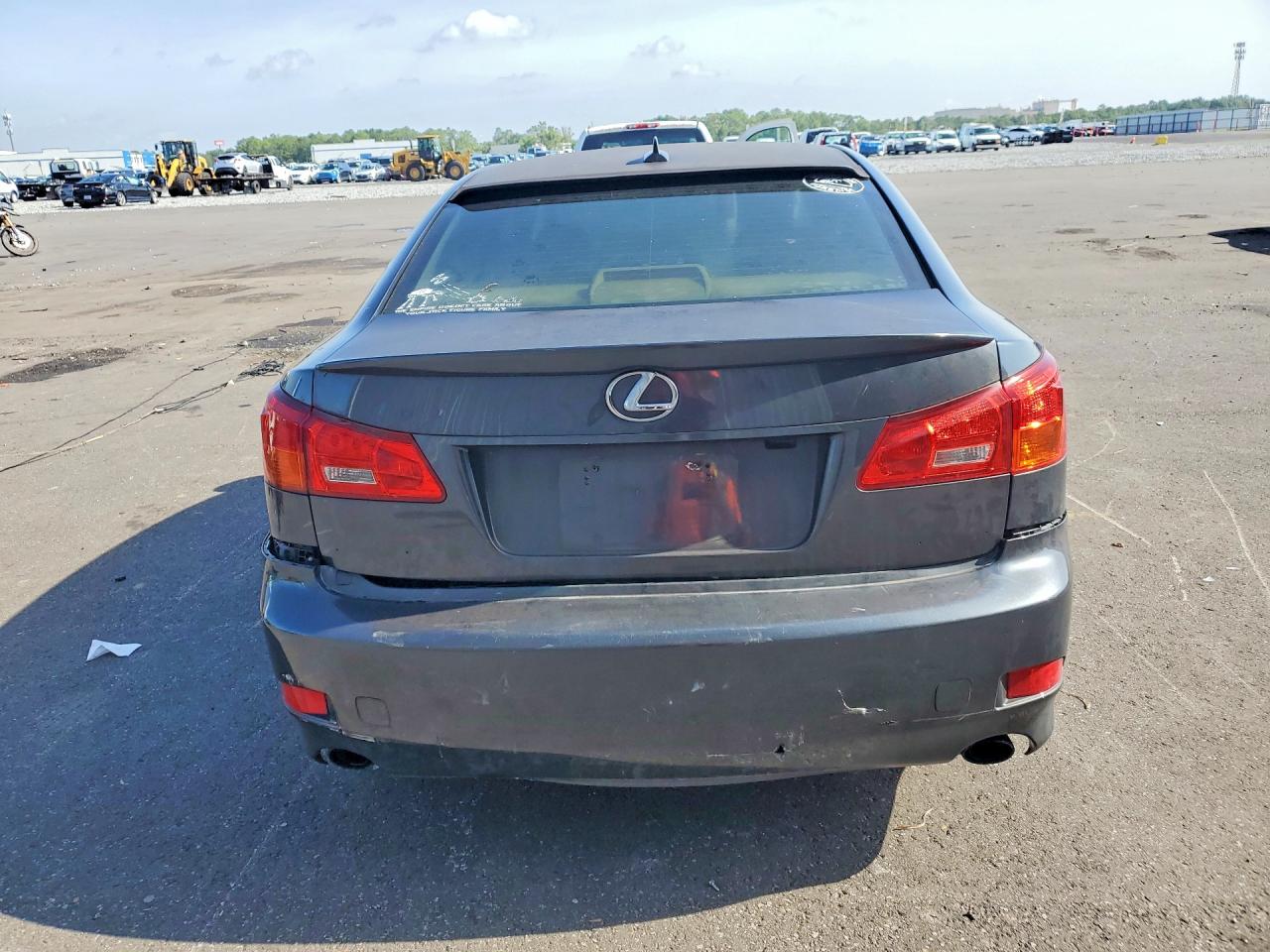 2008 Lexus Is 250 Base Черный vin: JTHBK262585085325
