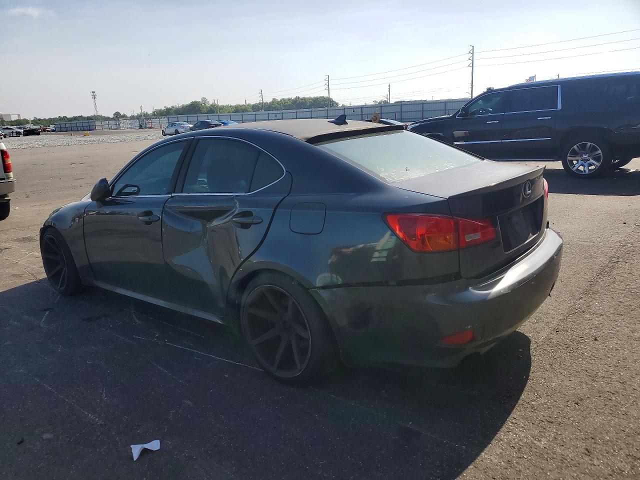 2008 Lexus Is 250 Base Черный vin: JTHBK262585085325