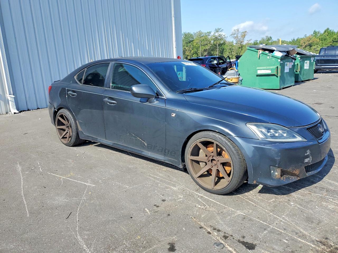 2008 Lexus Is 250 Base Черный vin: JTHBK262585085325