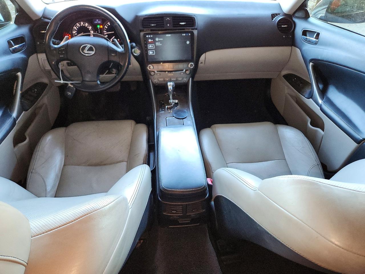 2009 Lexus Is 250 Black vin: JTHBK262592087191