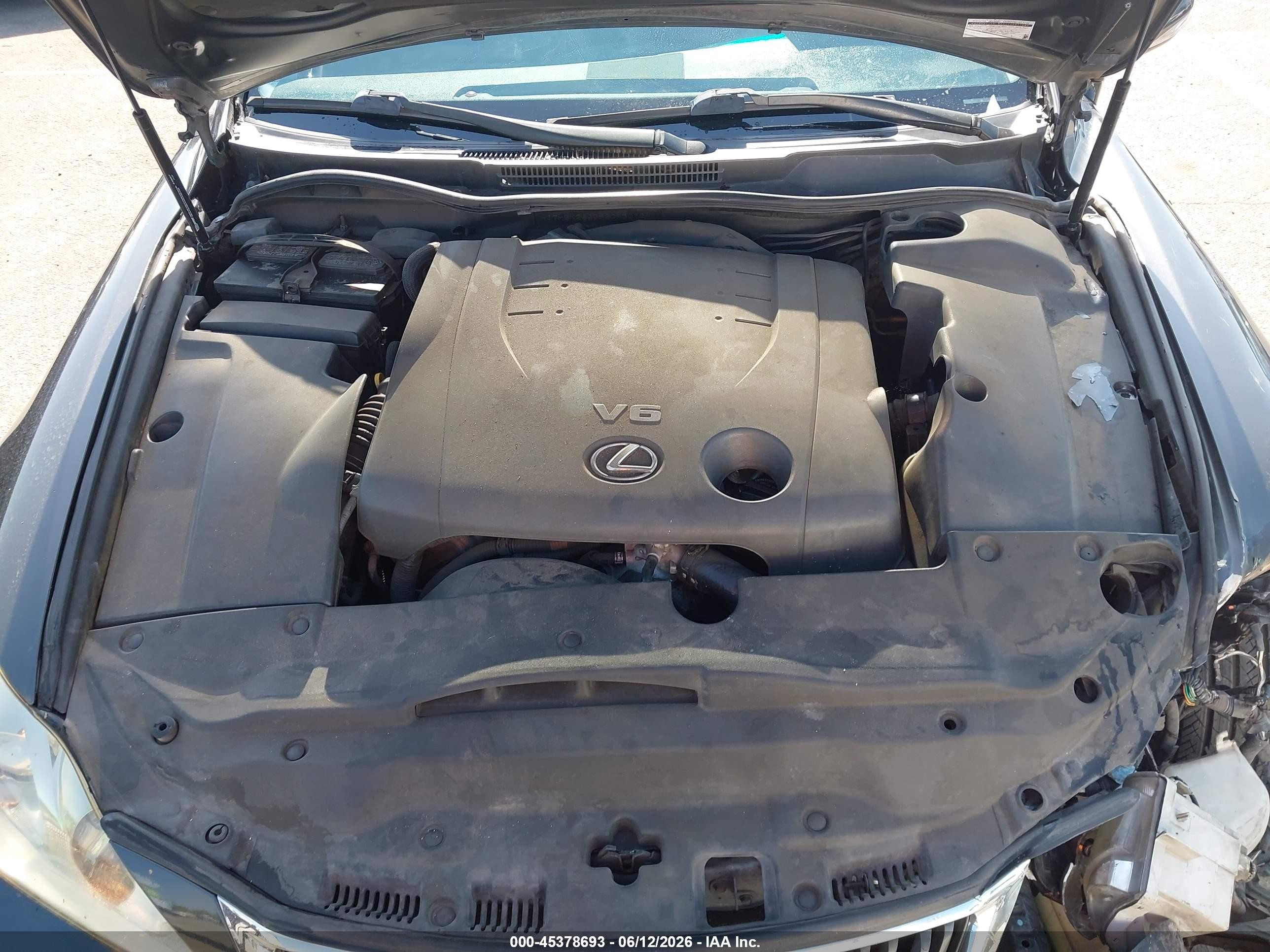 2009 Lexus Is 250   Black vin: JTHBK262592093072