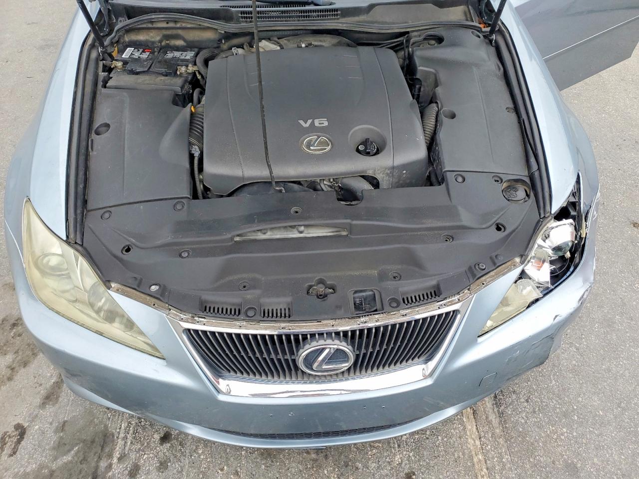 2006 Lexus Is 250 Silver vin: JTHBK262665017659