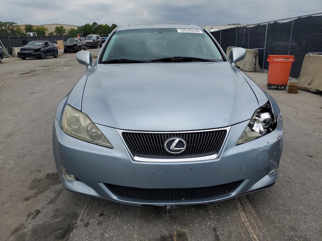 2006 Lexus Is 250 Silver vin: JTHBK262665017659