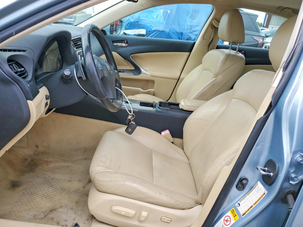 2006 Lexus Is 250 Blue vin: JTHBK262665018939