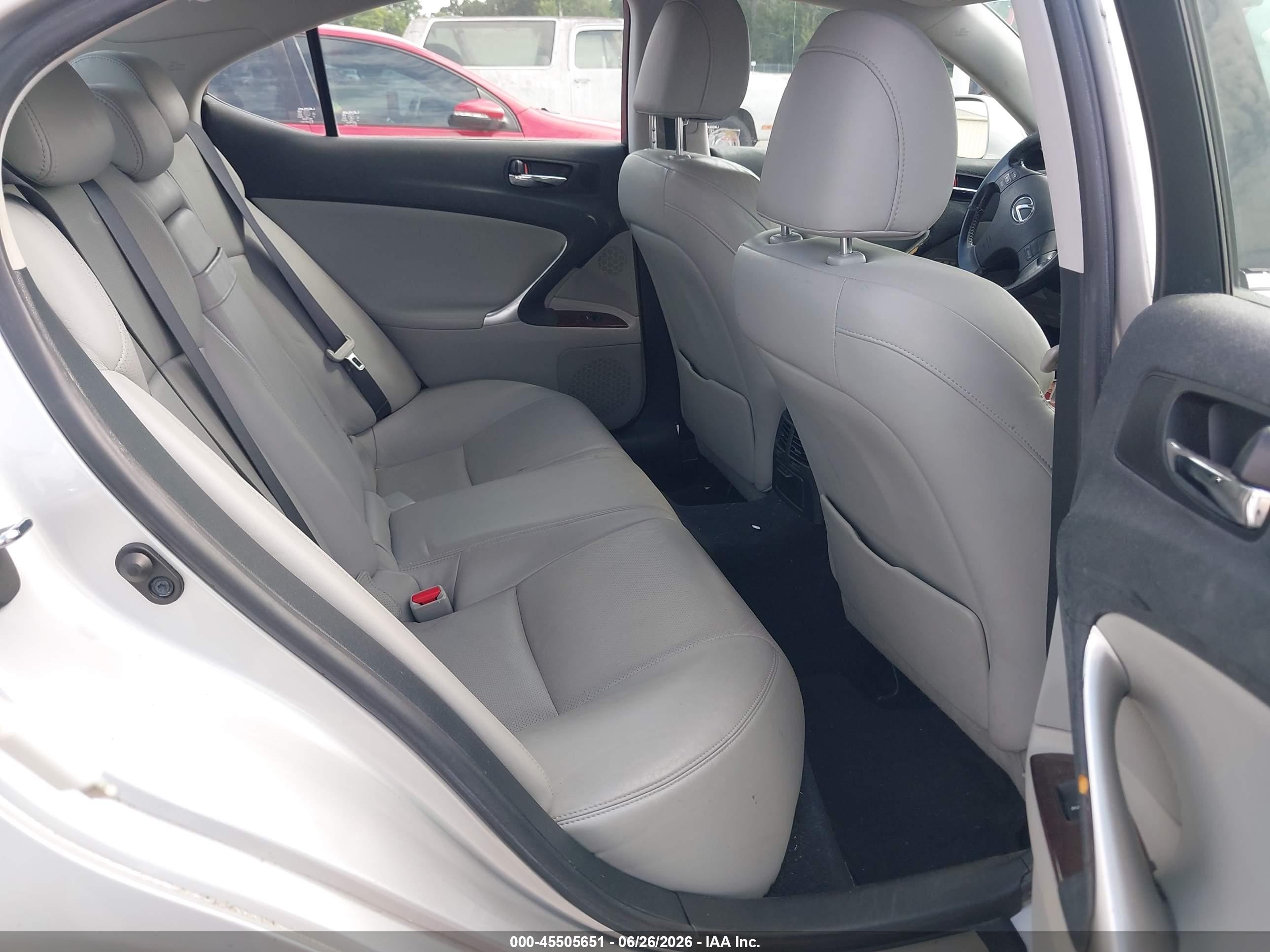 2006 Lexus Is 250   Silver vin: JTHBK262665024868