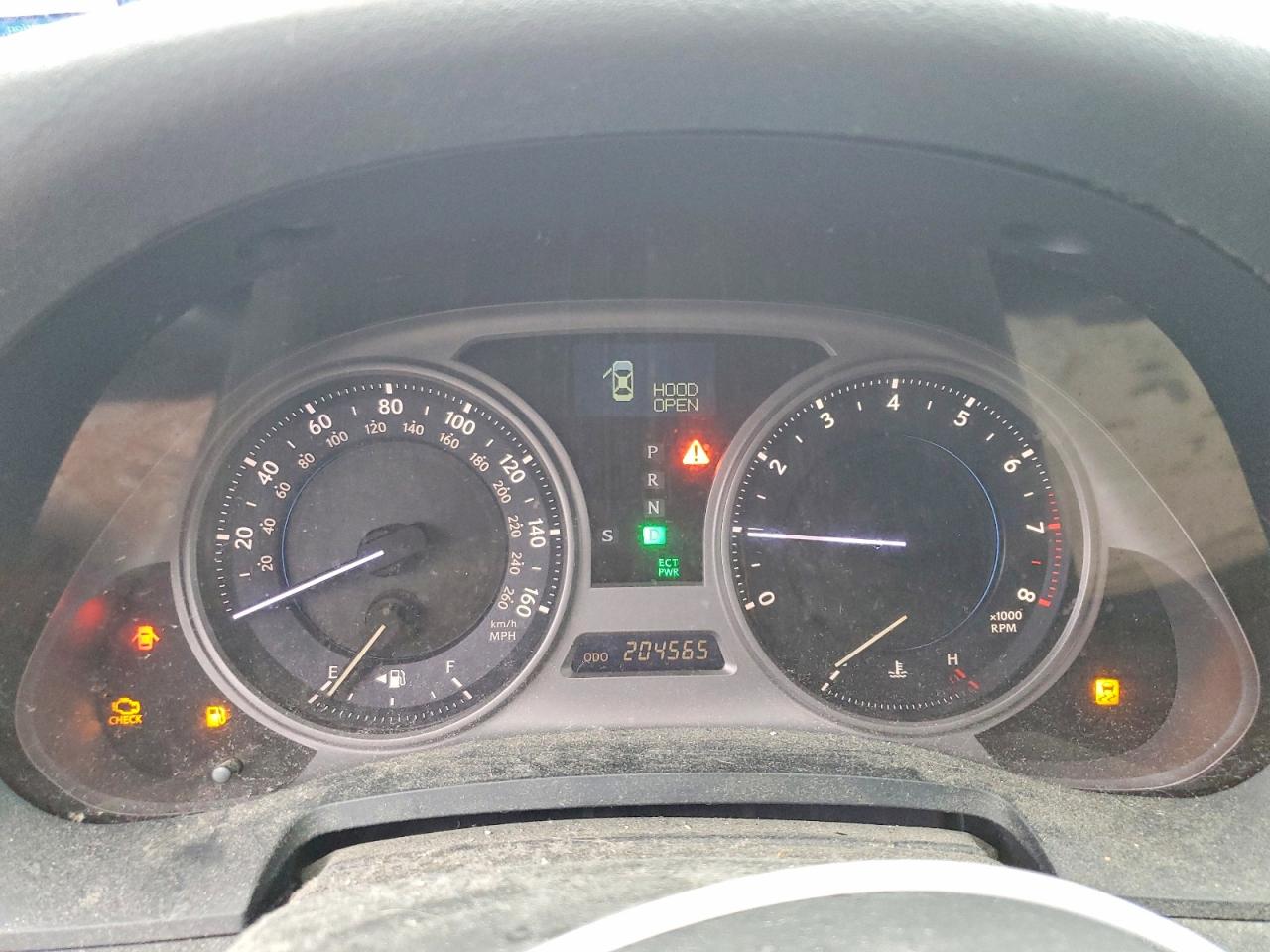 2007 Lexus Is 250 White vin: JTHBK262672031953