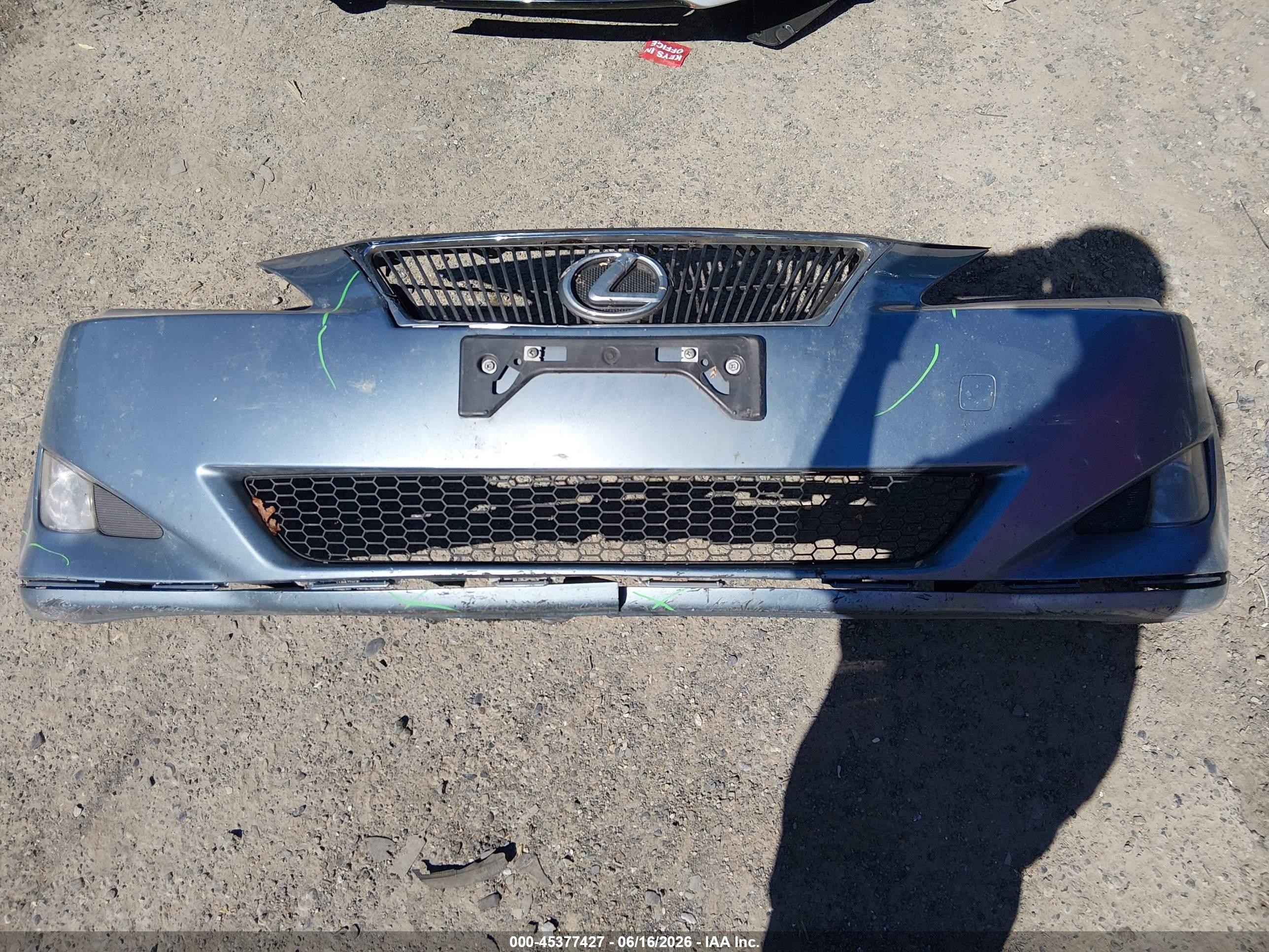 2007 Lexus Is 250 Silver vin: JTHBK262672033766