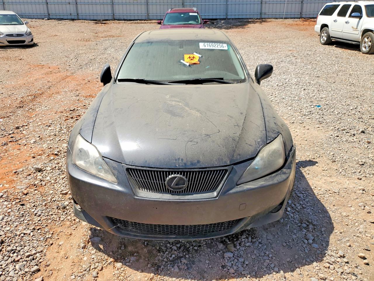 2007 Lexus Is 250 Black vin: JTHBK262672042421