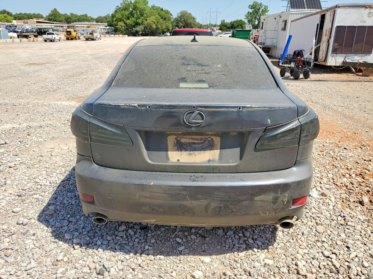 2007 Lexus Is 250 Black vin: JTHBK262672042421