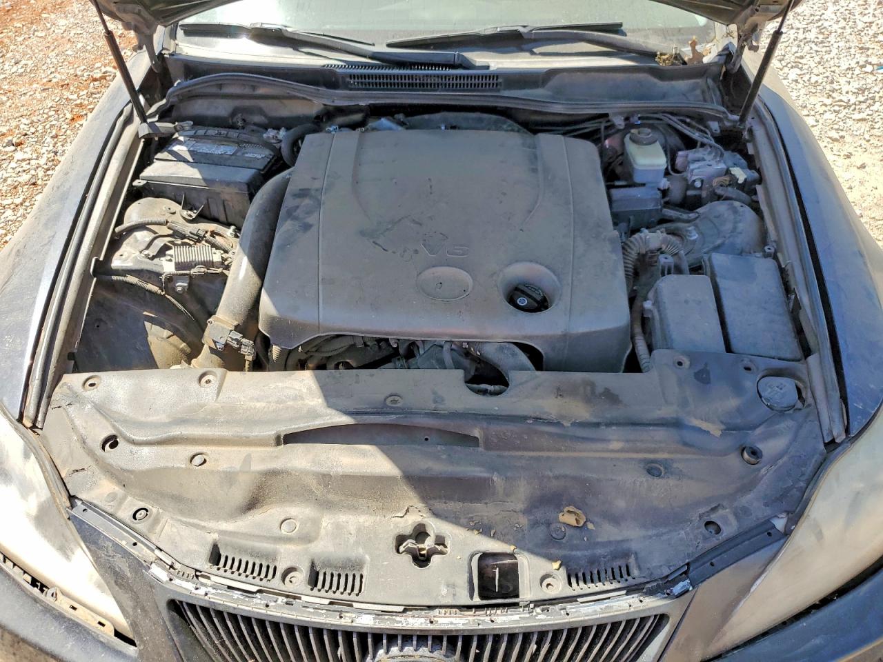 2007 Lexus Is 250 Black vin: JTHBK262672042421