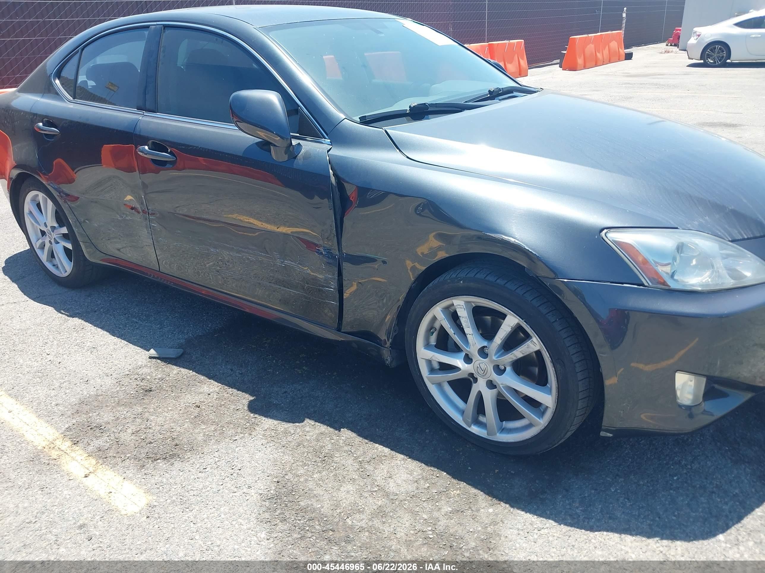 2007 Lexus Is 250   Gray vin: JTHBK262675027710