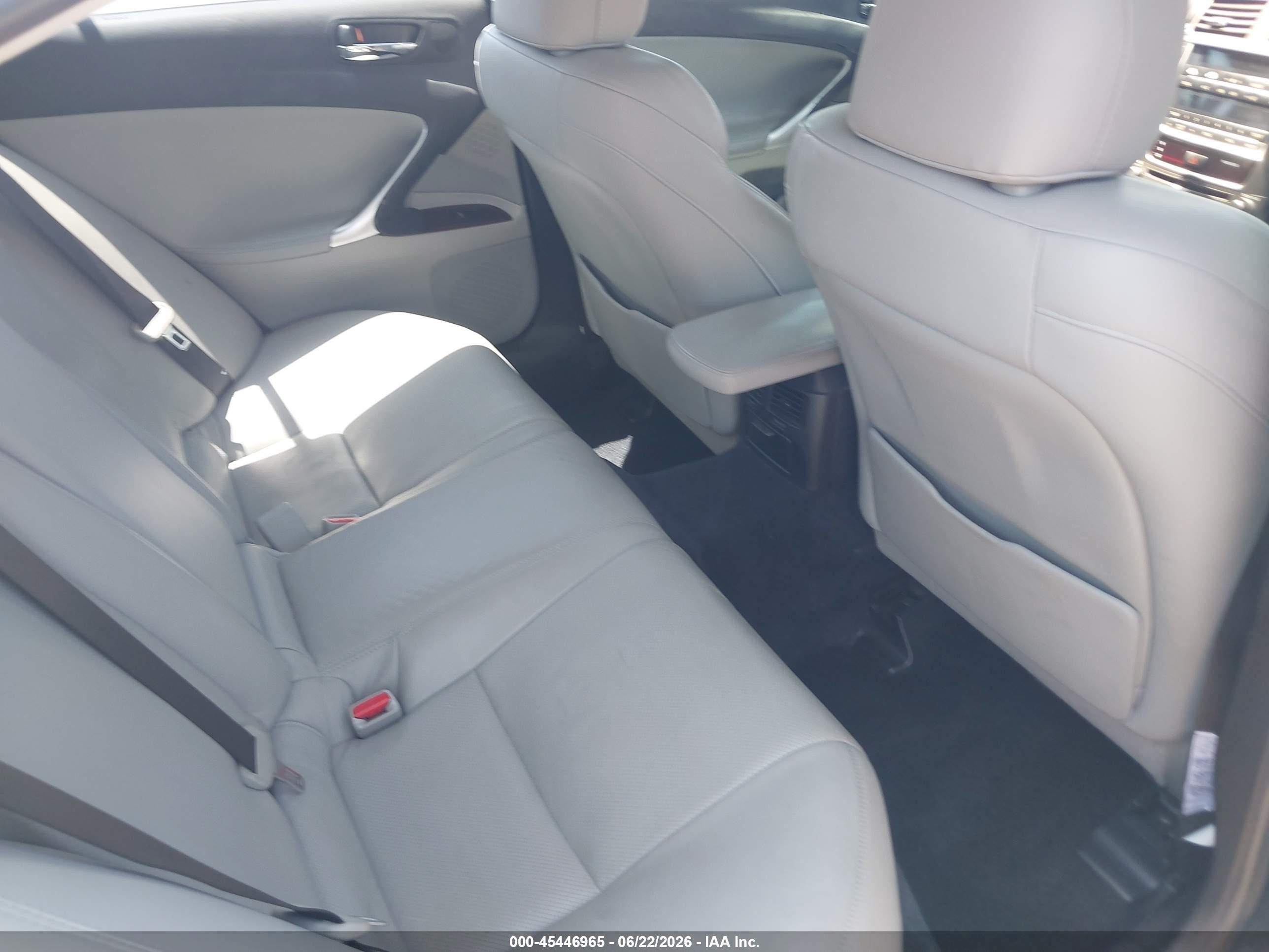 2007 Lexus Is 250   Gray vin: JTHBK262675027710