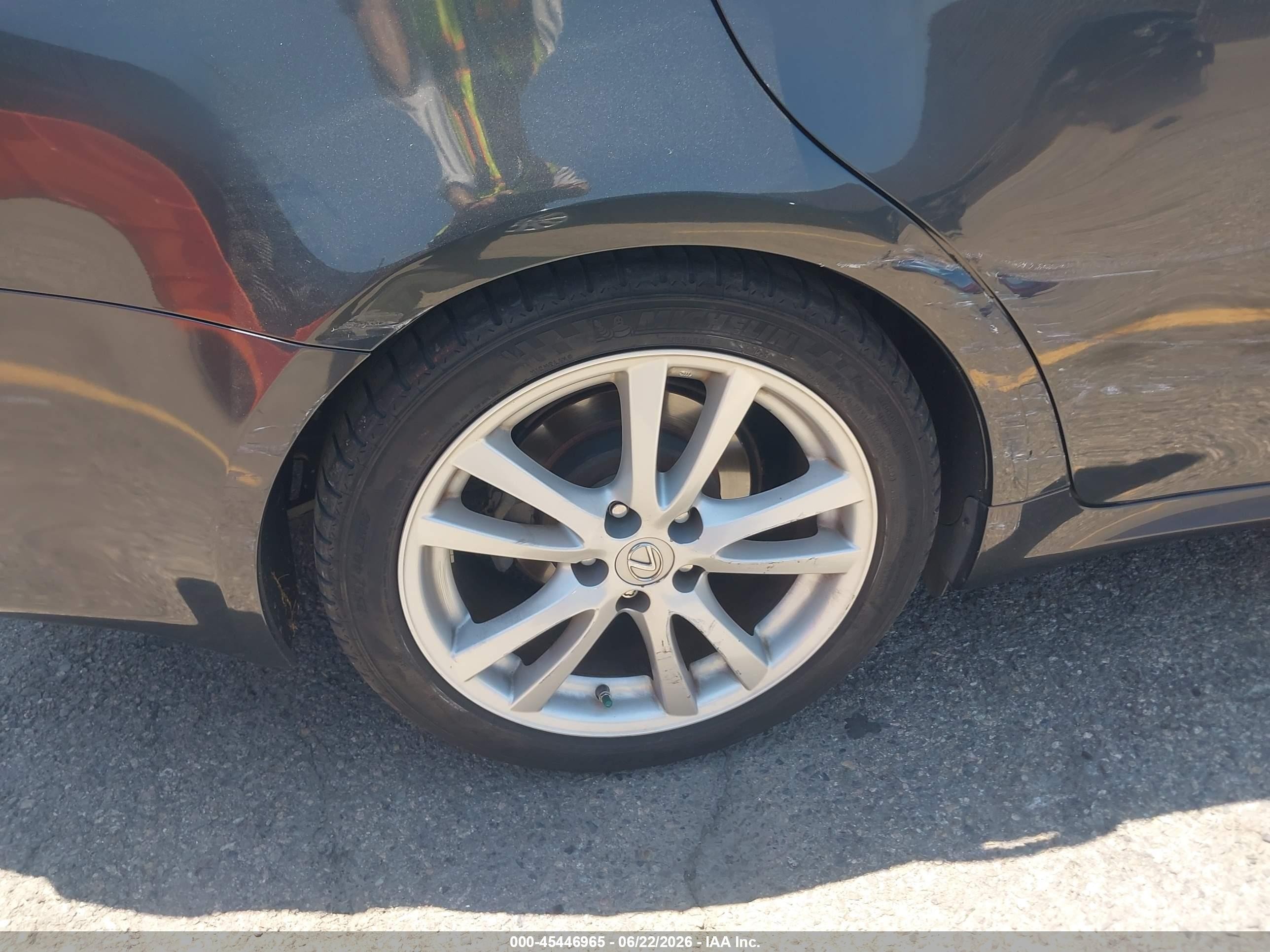 2007 Lexus Is 250   Gray vin: JTHBK262675027710