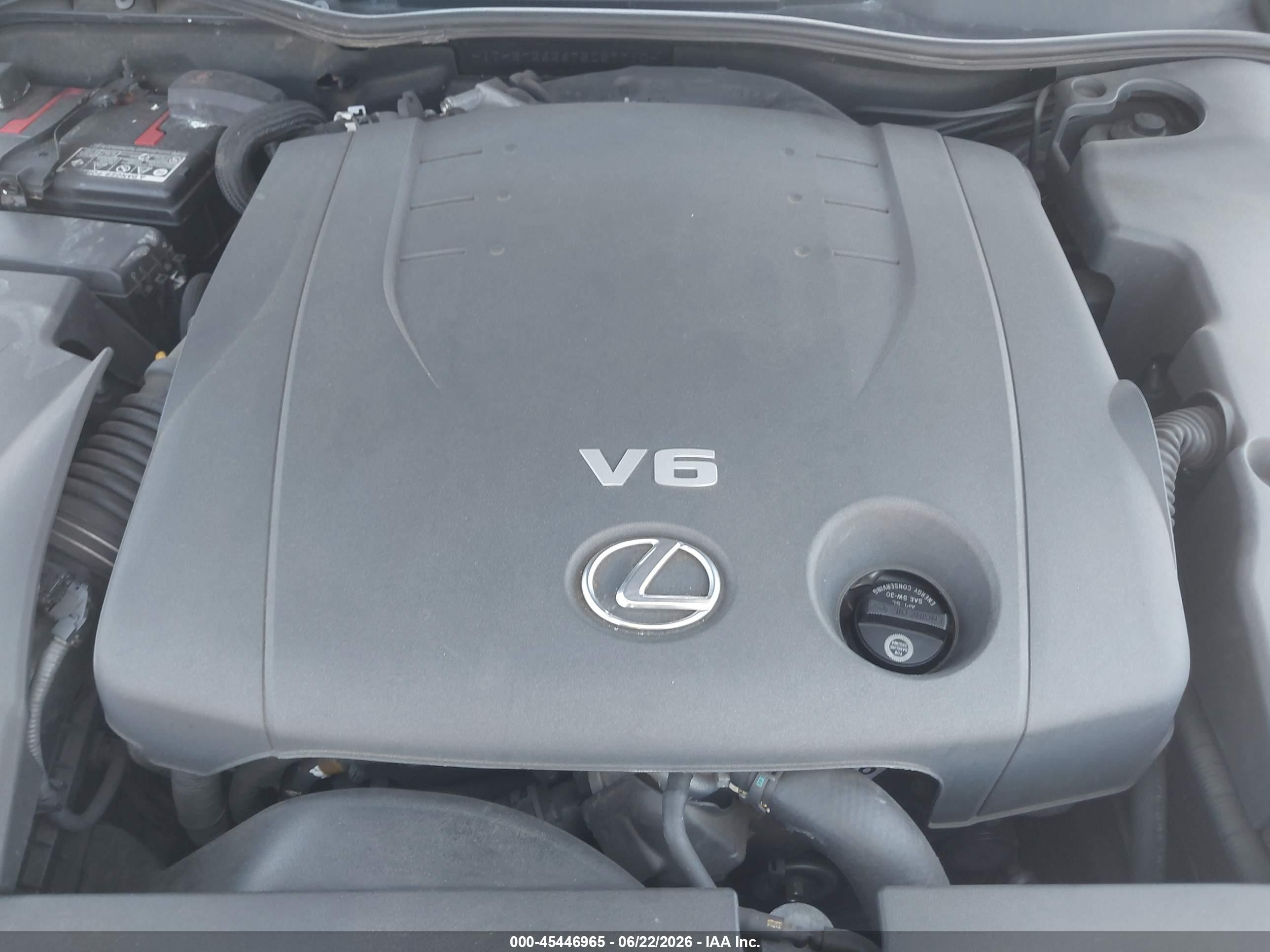 2007 Lexus Is 250   Gray vin: JTHBK262675027710