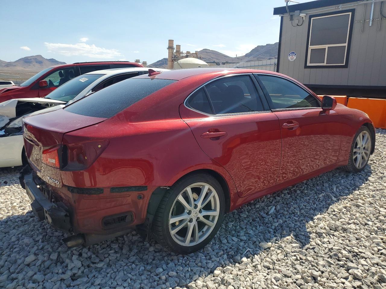 2007 Lexus Is 250 Red vin: JTHBK262675033216