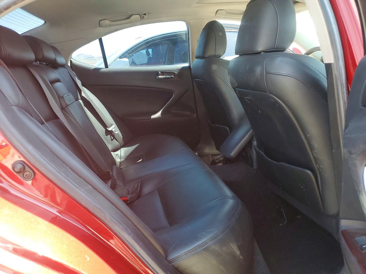 2007 Lexus Is 250 Red vin: JTHBK262675033216