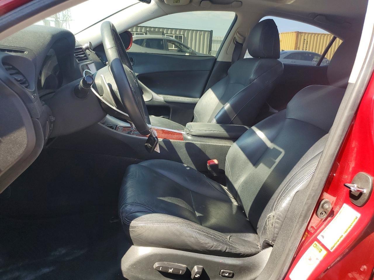 2007 Lexus Is 250 Red vin: JTHBK262675033216