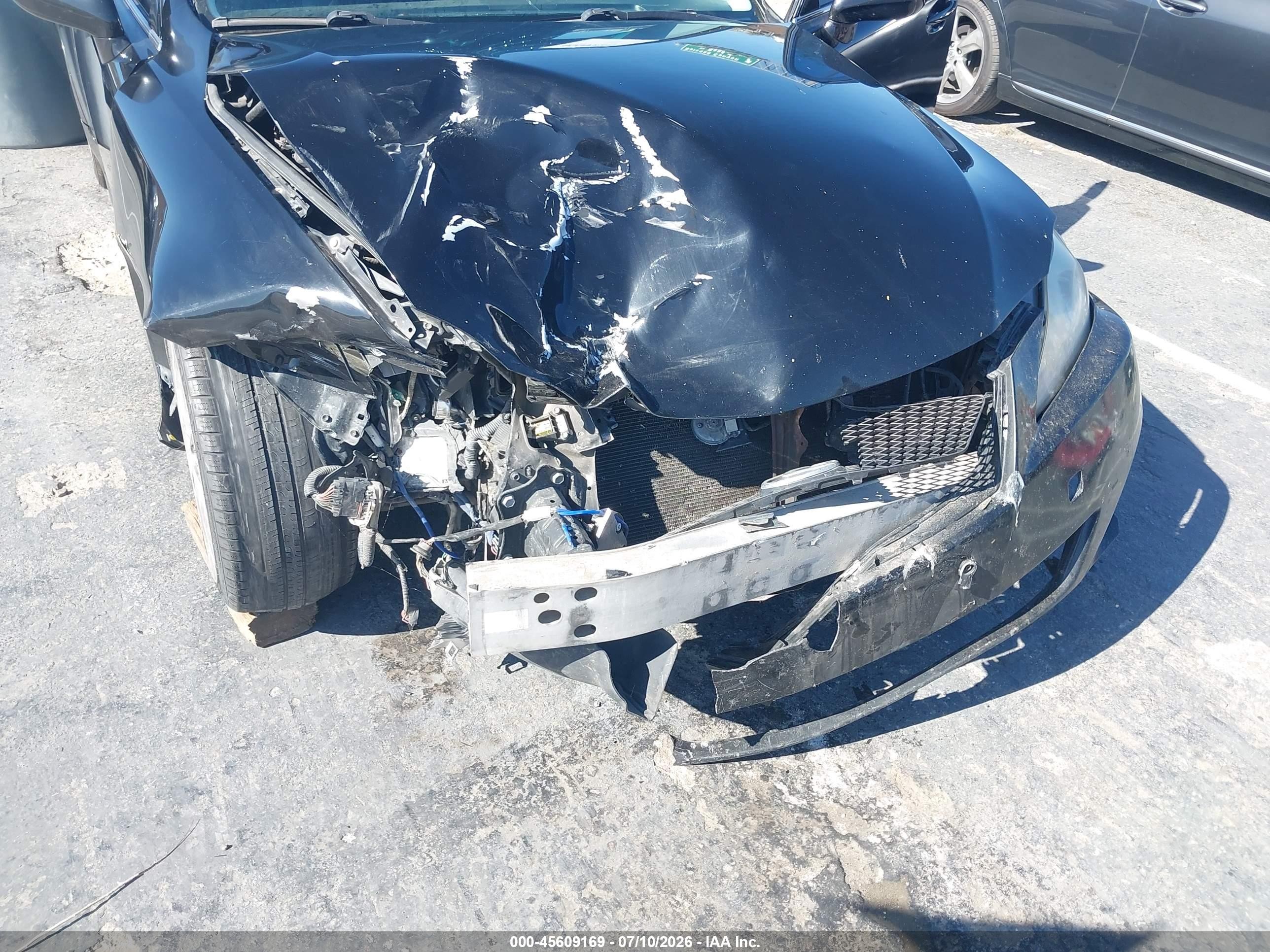 2007 Lexus Is 250   Черный vin: JTHBK262675047598