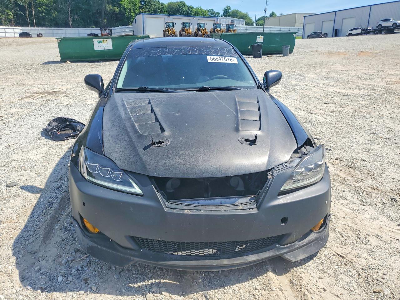 2008 Lexus Is 250 Black vin: JTHBK262682063965