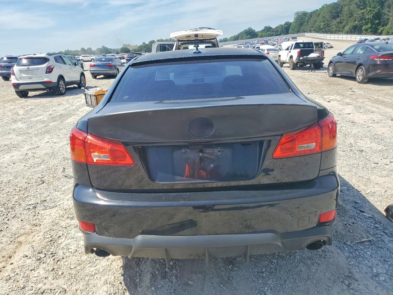 2008 Lexus Is 250 Black vin: JTHBK262682063965