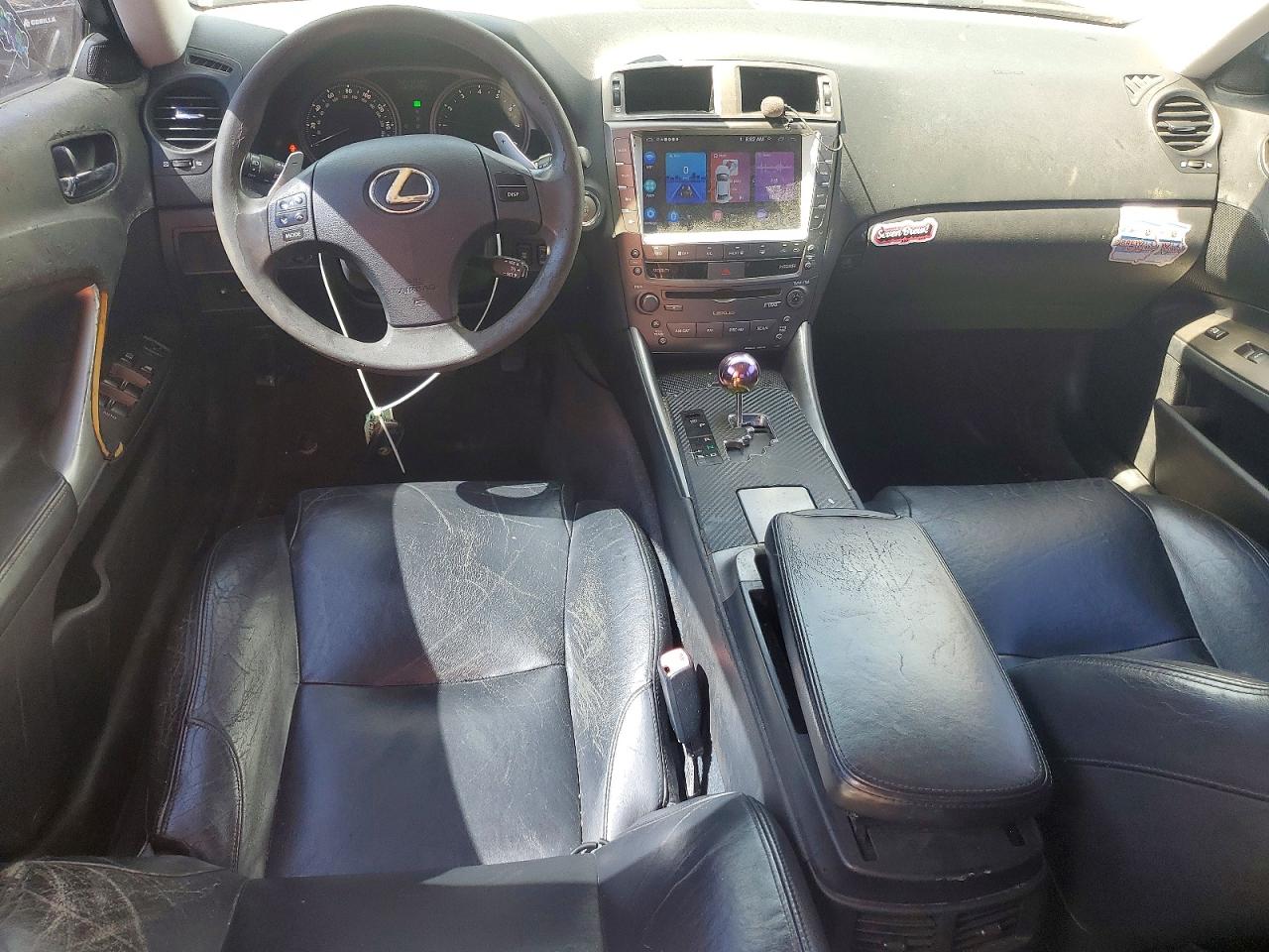 2008 Lexus Is 250 Black vin: JTHBK262682063965