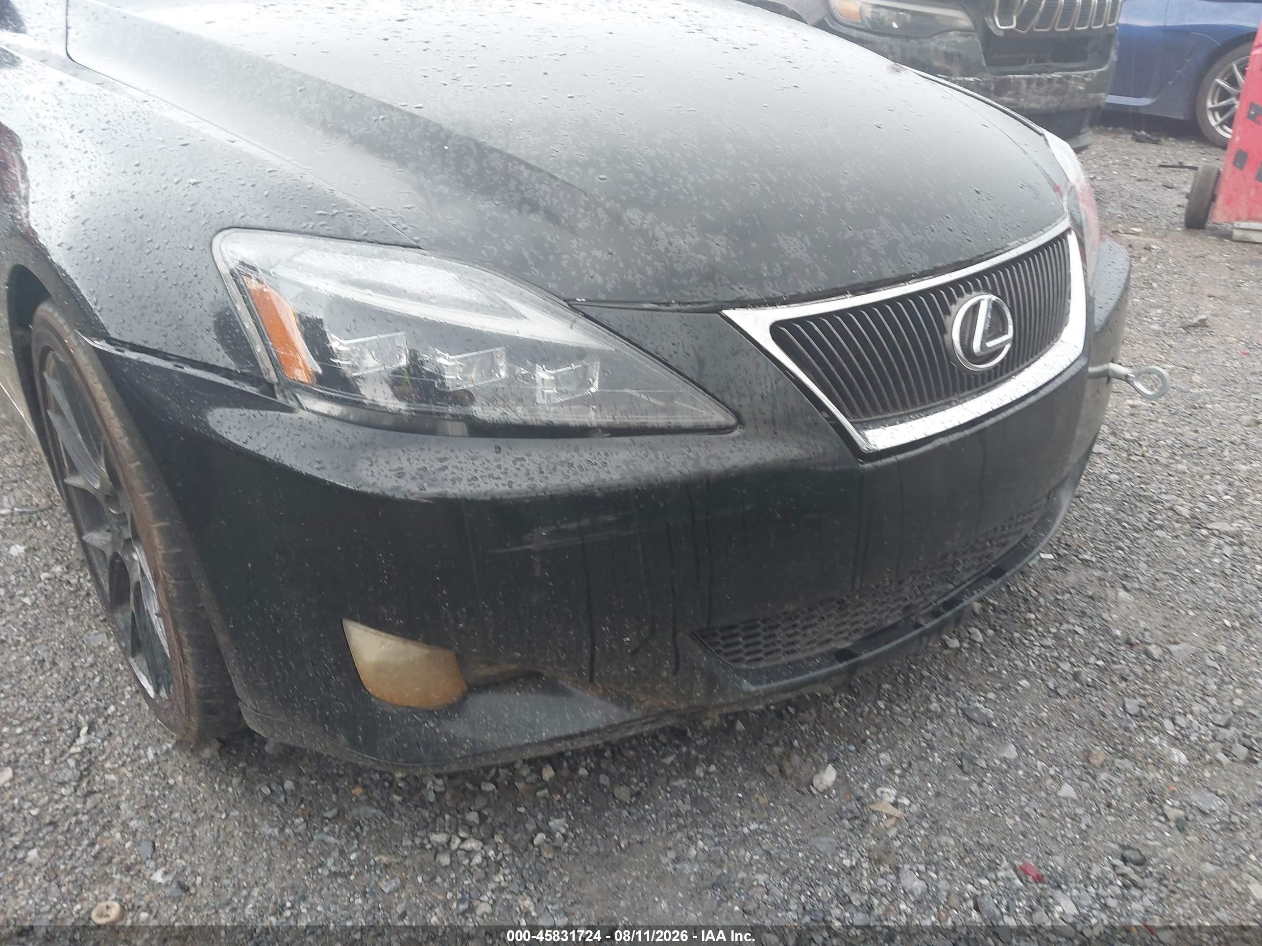 2008 Lexus Is 250 Черный vin: JTHBK262682066705