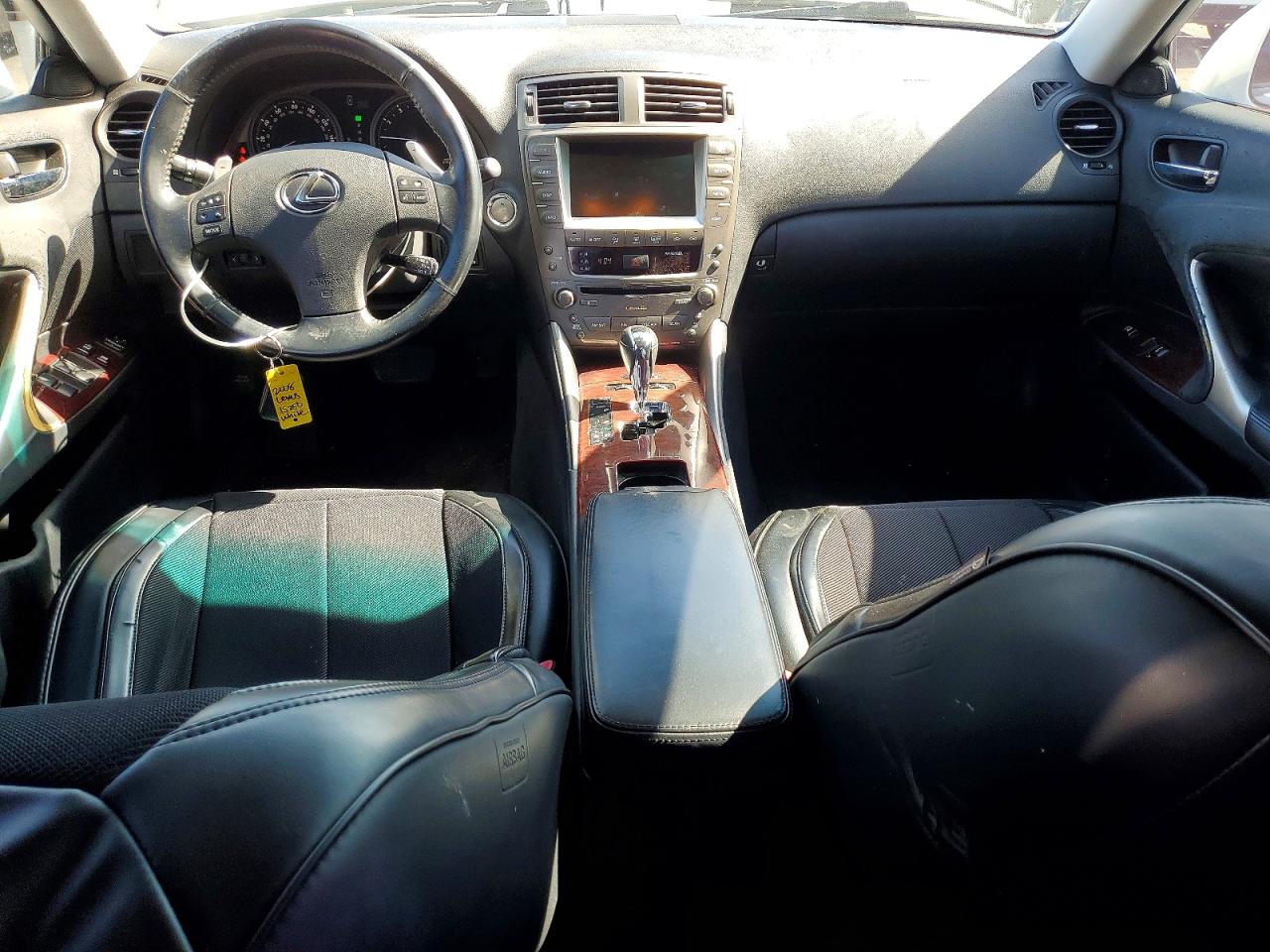 2008 Lexus Is 250 Base White vin: JTHBK262682079454