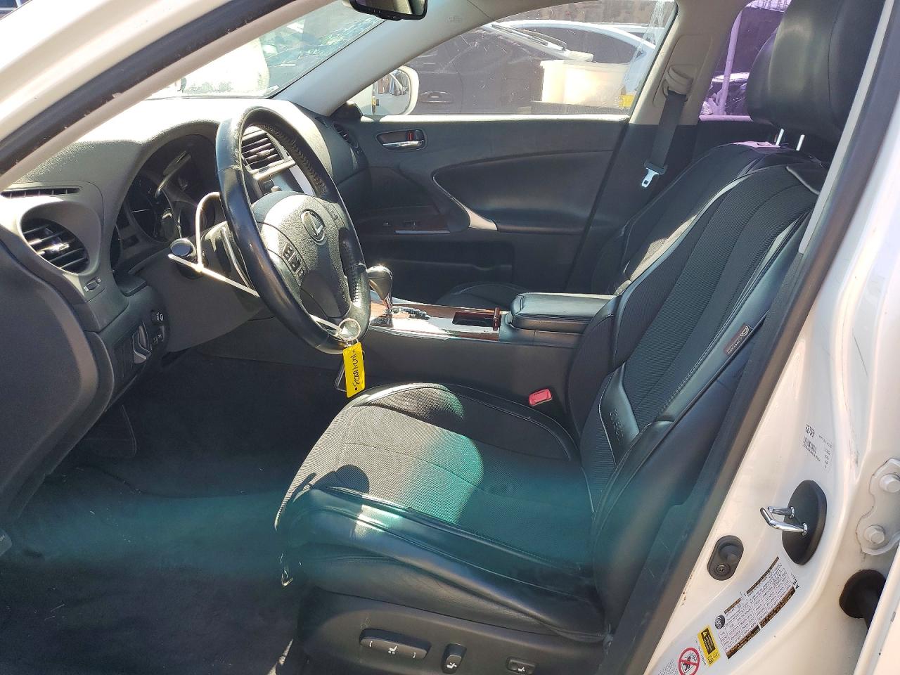 2008 Lexus Is 250 Base White vin: JTHBK262682079454