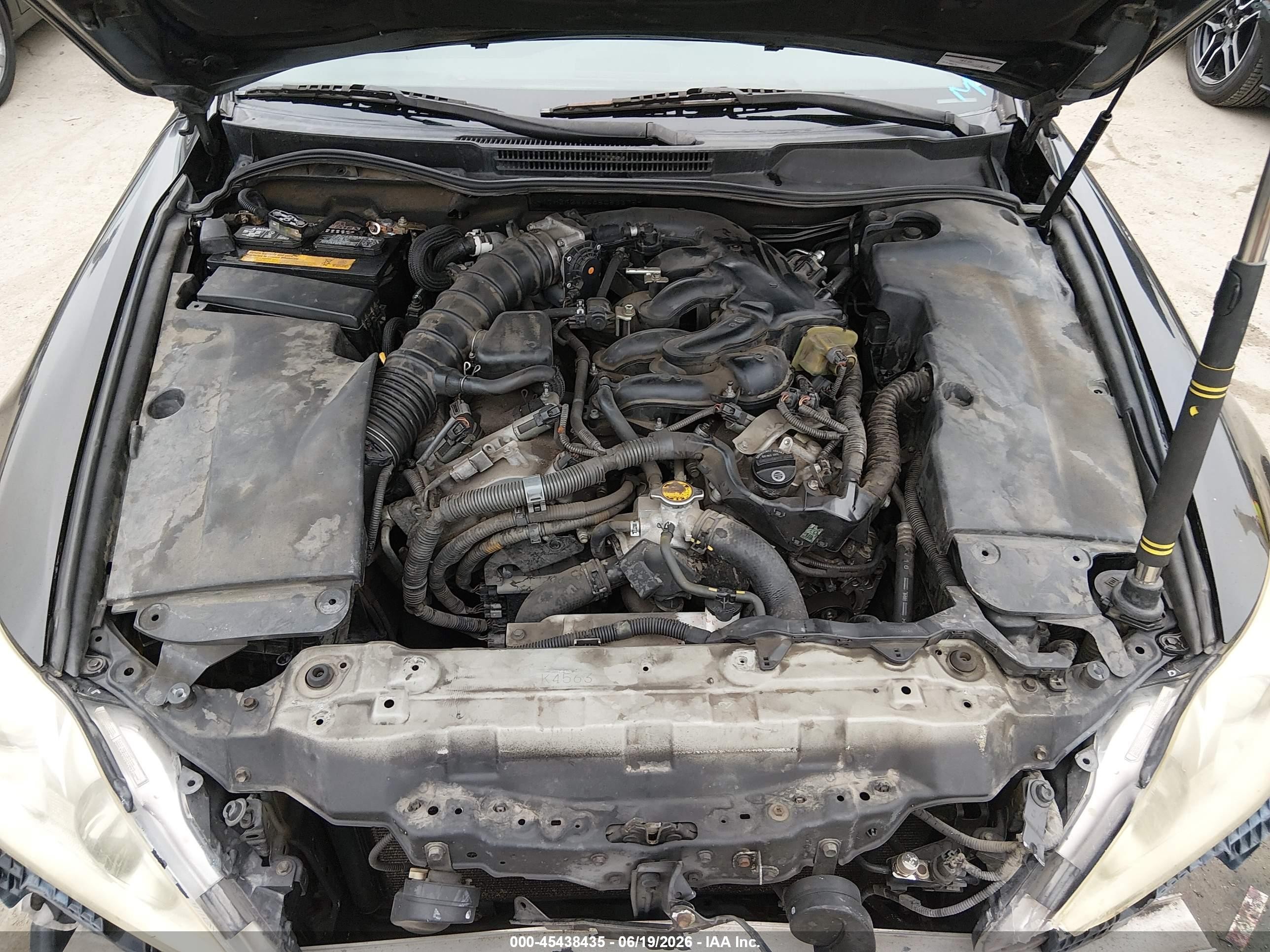 2008 Lexus Is 250   Black vin: JTHBK262685058375