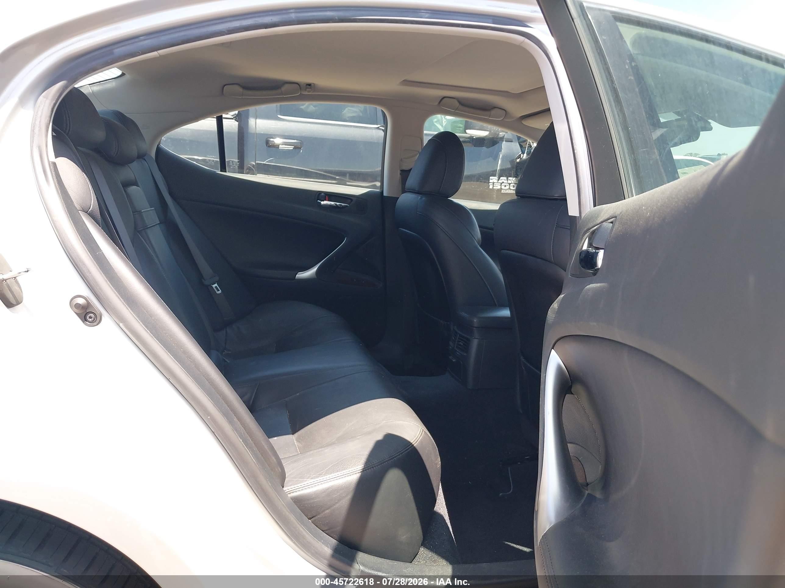 2008 Lexus Is 250   Silver vin: JTHBK262685062734