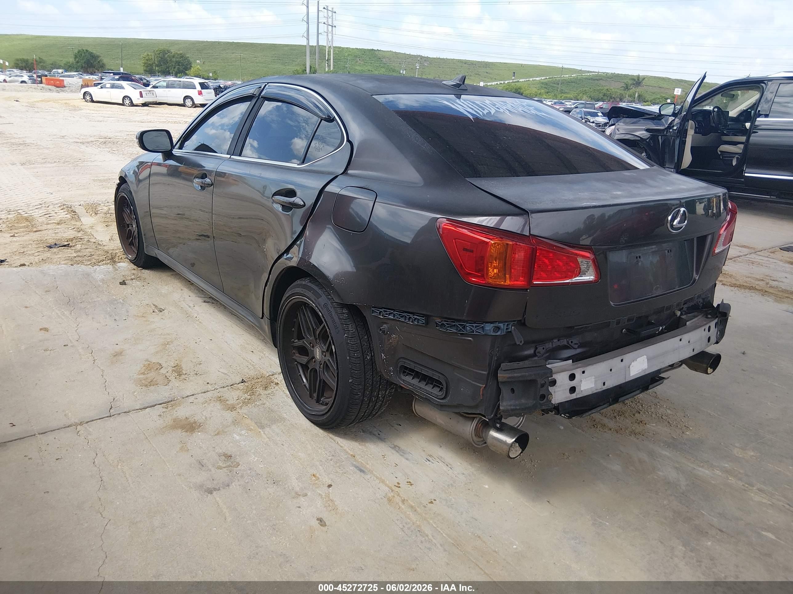 2009 Lexus Is 250 Gray vin: JTHBK262692092559