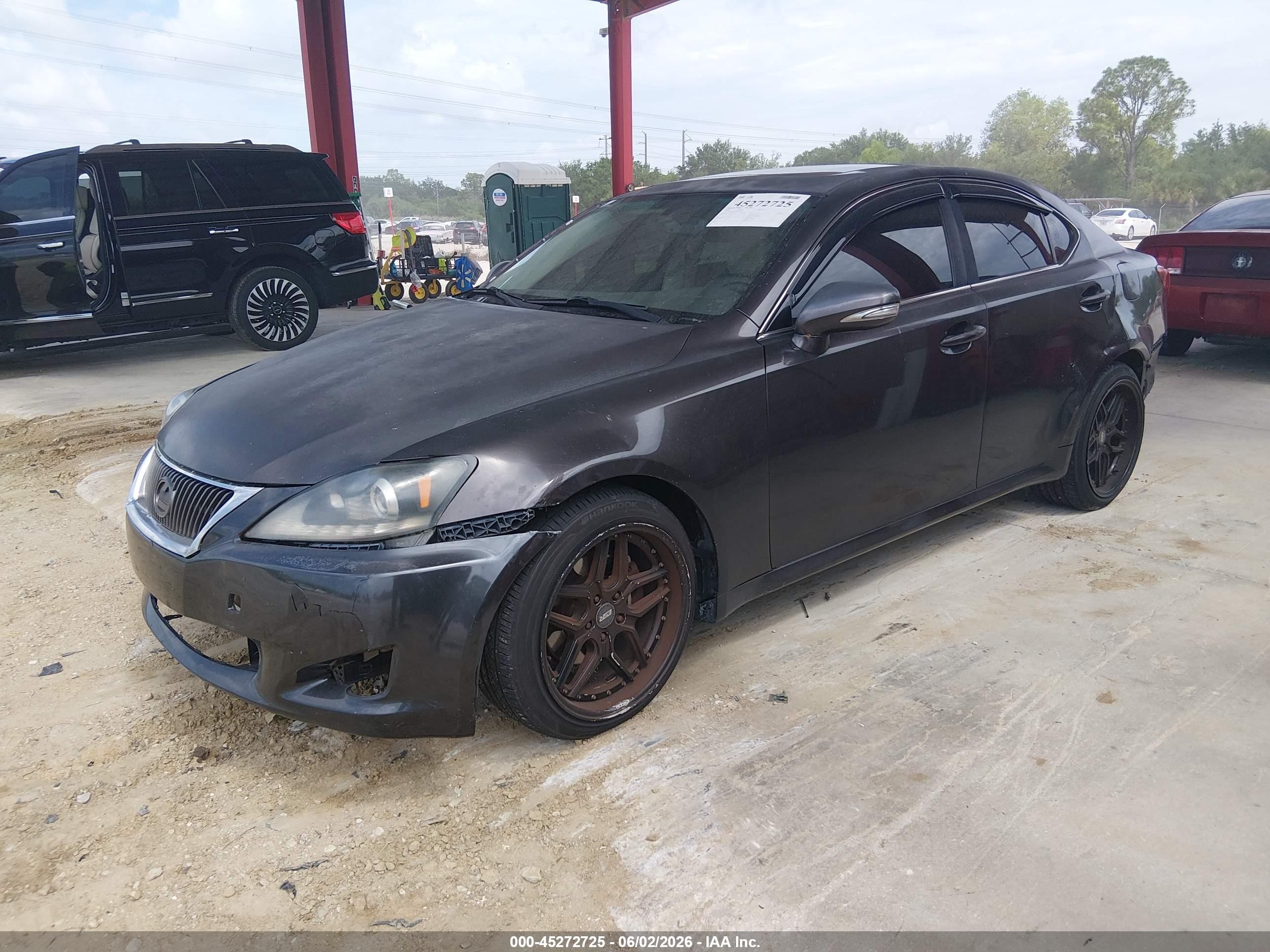 2009 Lexus Is 250 Gray vin: JTHBK262692092559