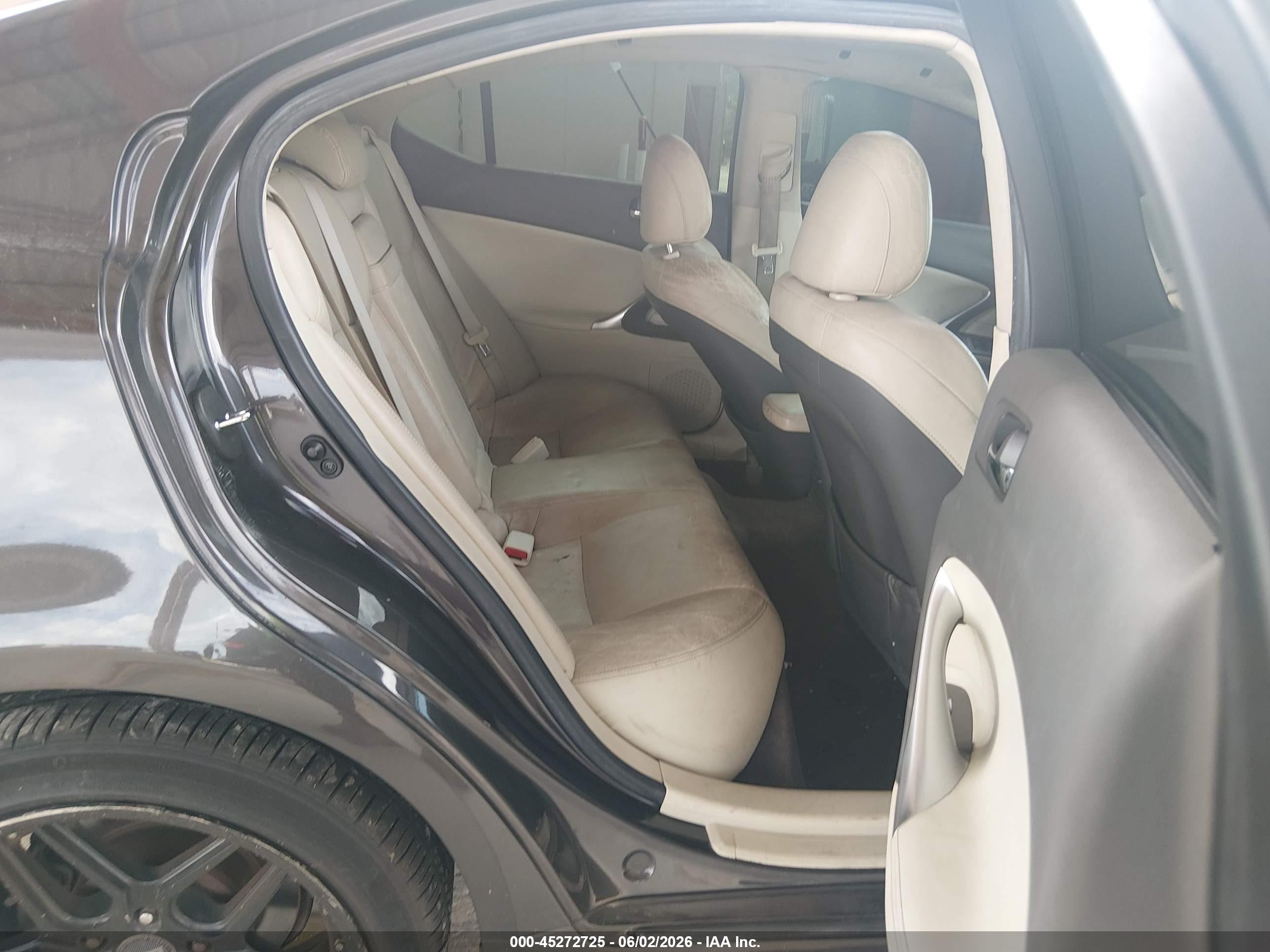 2009 Lexus Is 250 Gray vin: JTHBK262692092559