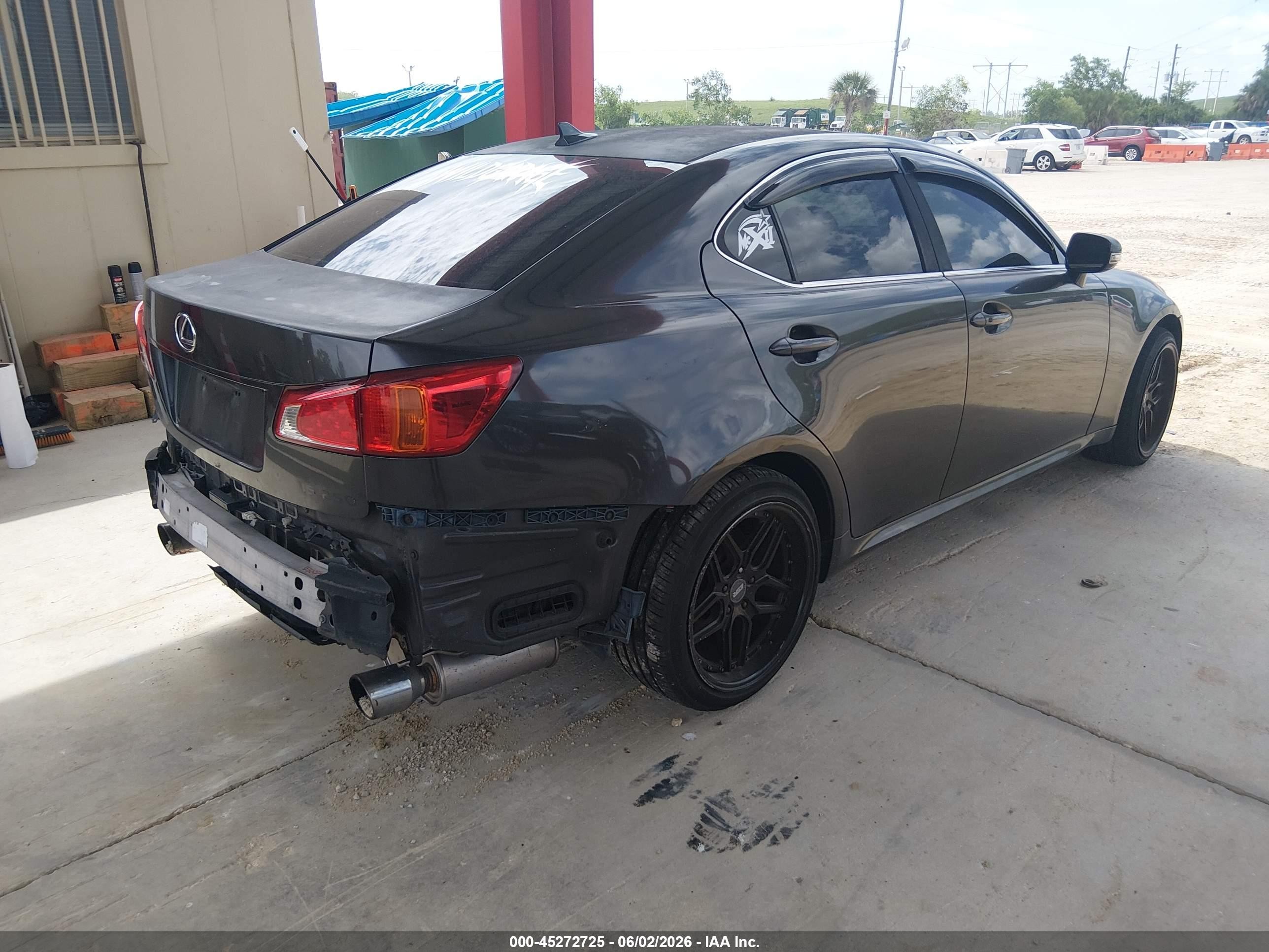 2009 Lexus Is 250 Gray vin: JTHBK262692092559