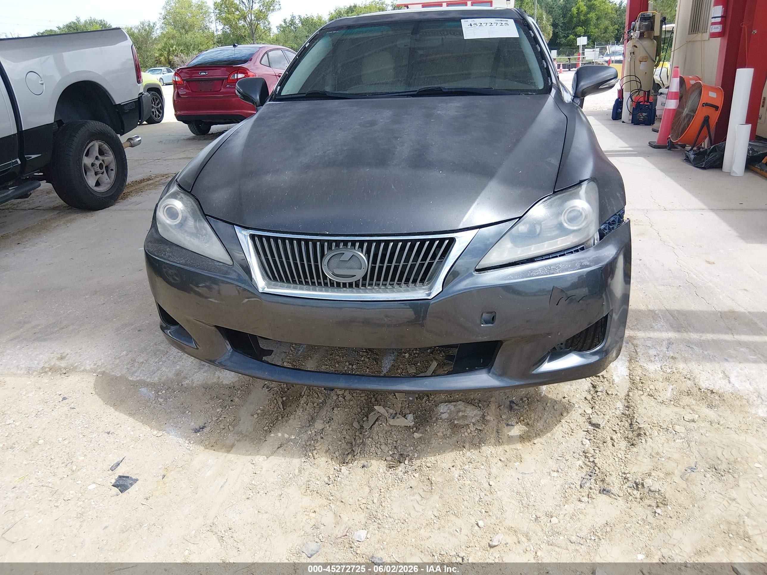 2009 Lexus Is 250 Gray vin: JTHBK262692092559