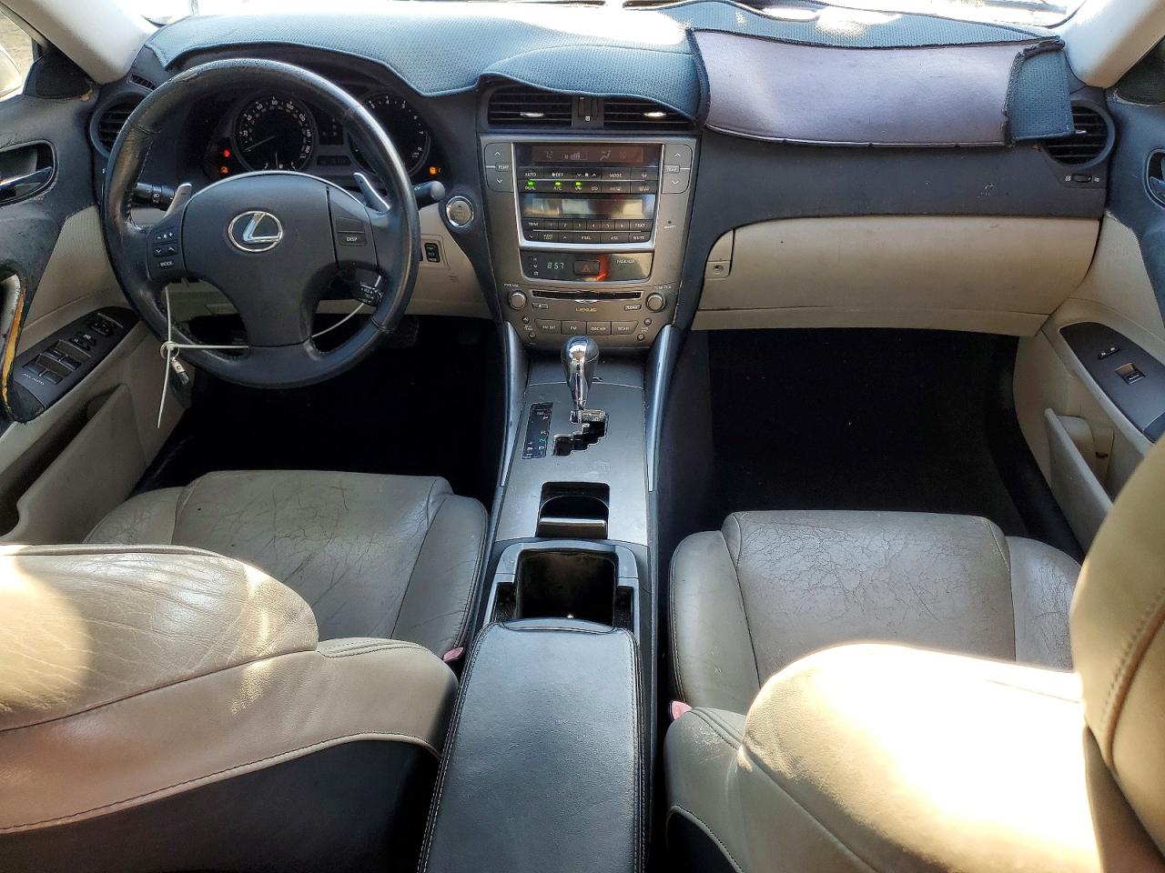 2009 Lexus Is 250 Base Silver vin: JTHBK262695088994