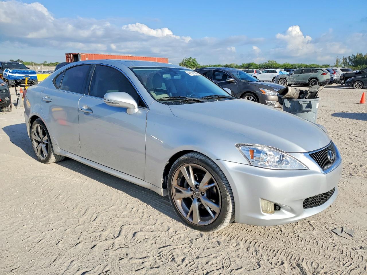 2009 Lexus Is 250 Base Silver vin: JTHBK262695088994