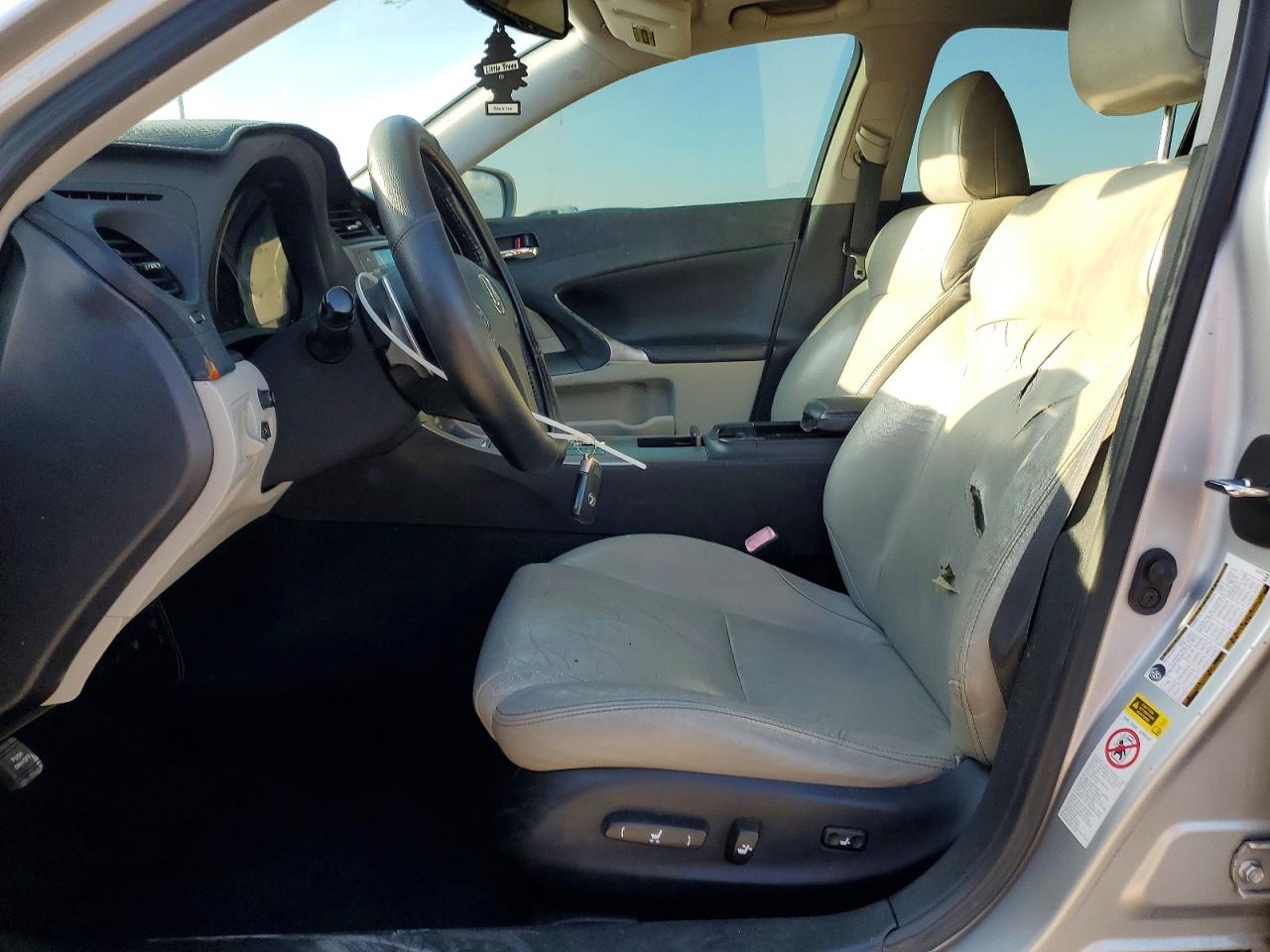 2009 Lexus Is 250 Base Silver vin: JTHBK262695088994