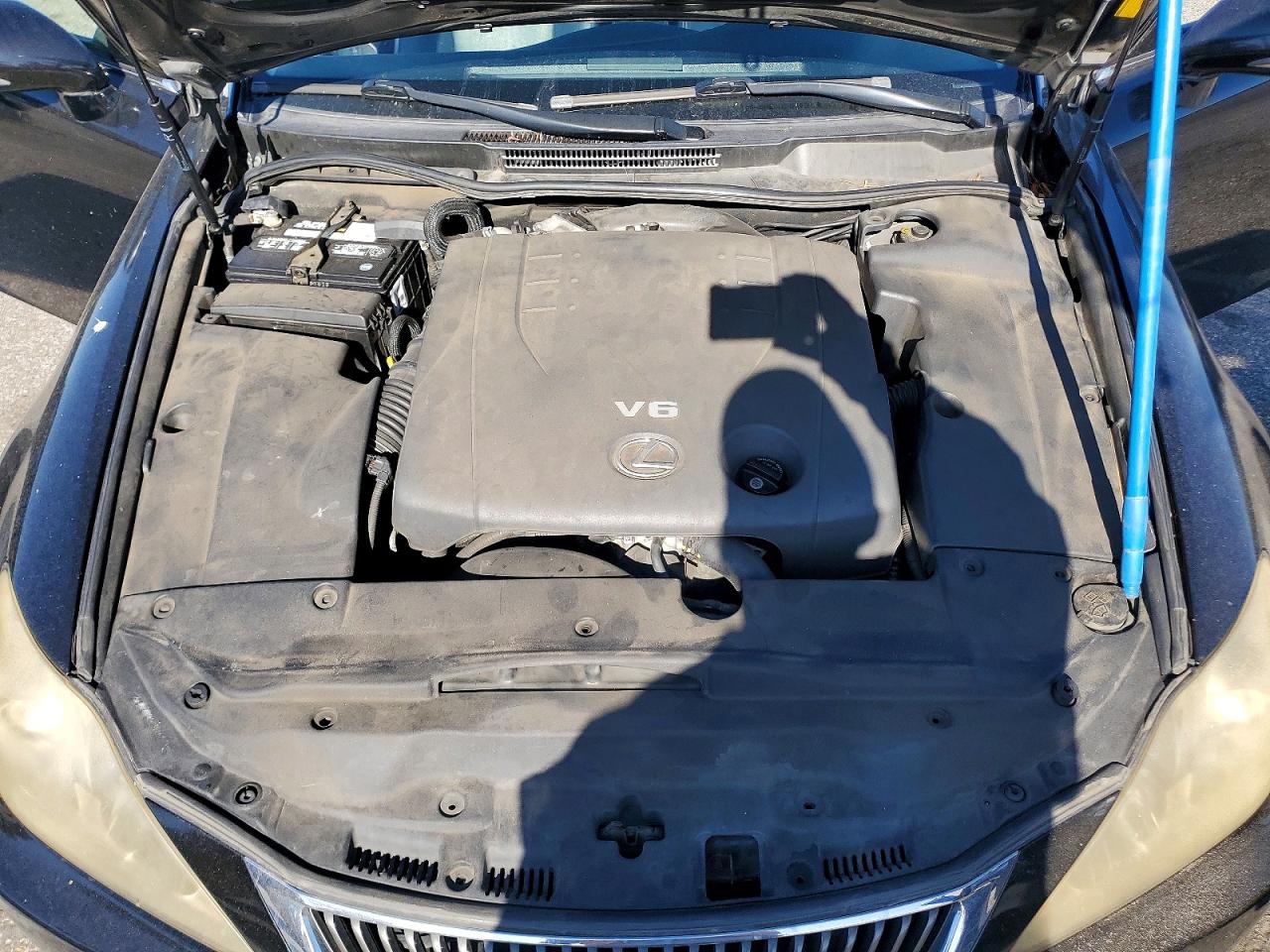 2009 Lexus Is 250 Черный vin: JTHBK262695089658