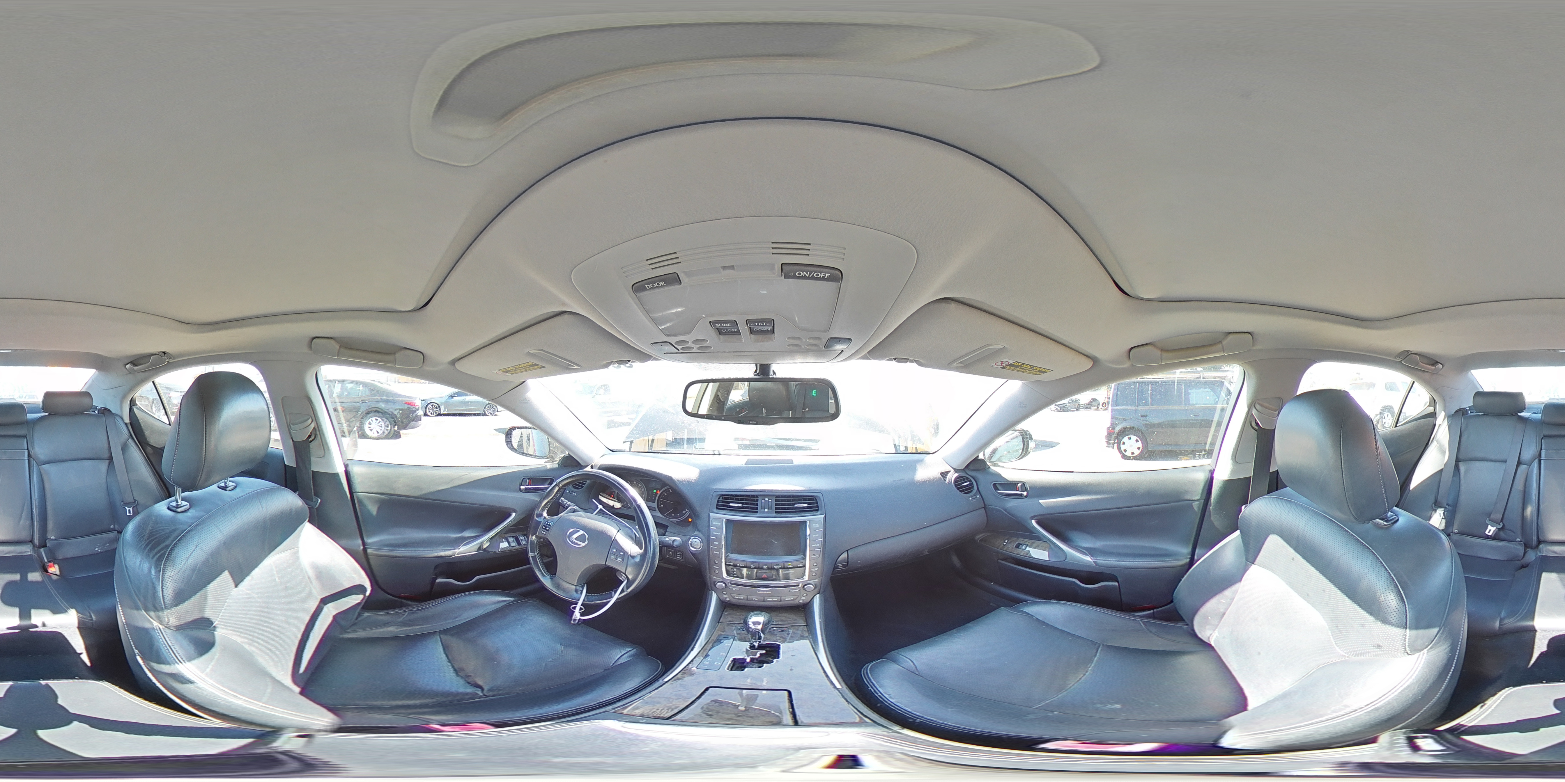2009 Lexus Is 250 Черный vin: JTHBK262695089658