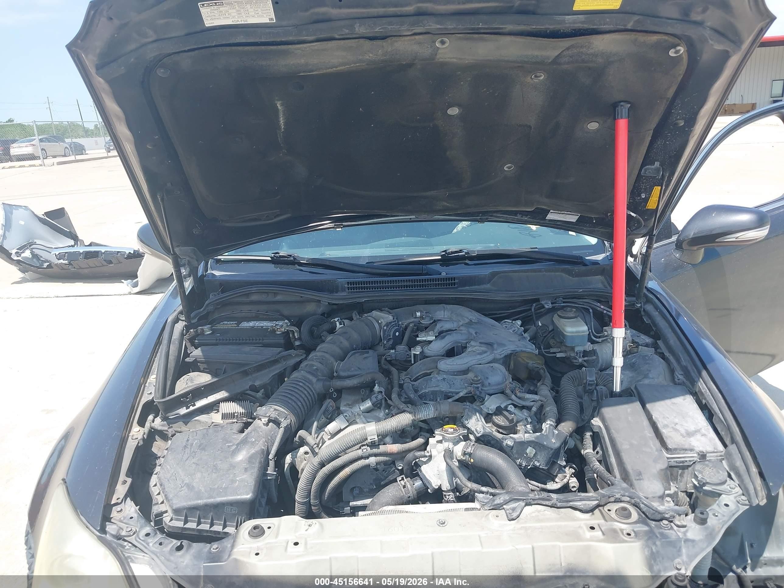 2009 Lexus Is 250   Black vin: JTHBK262695090339