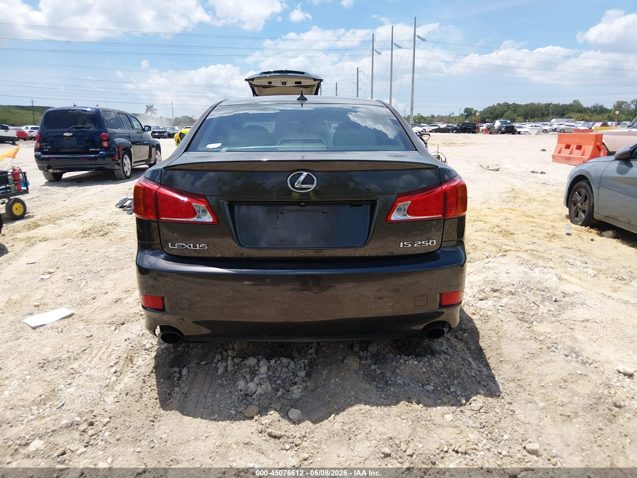 2009 Lexus Is 250 Gray vin: JTHBK262695091474