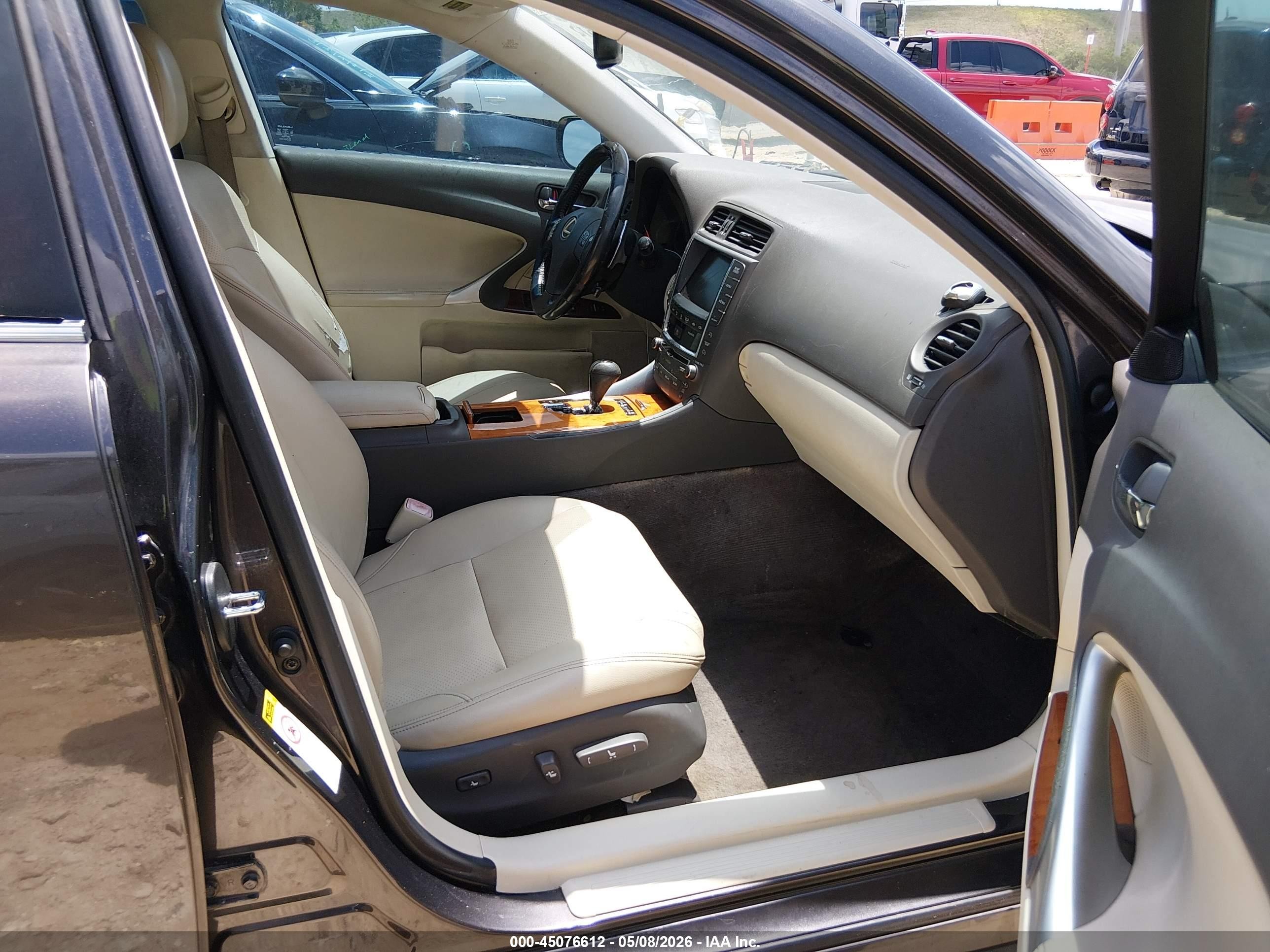 2009 Lexus Is 250 Gray vin: JTHBK262695091474