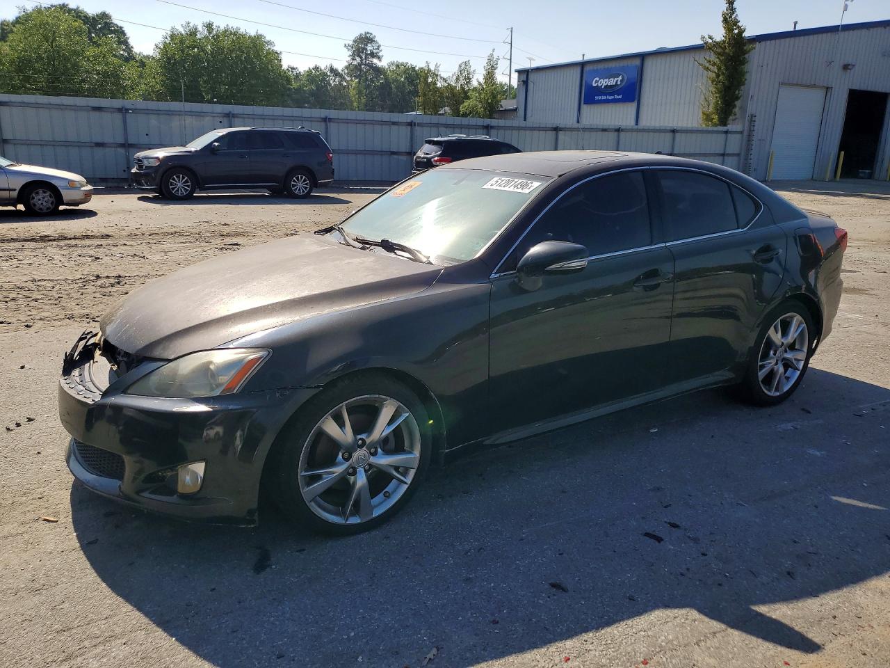 2009 Lexus Is 250 Black vin: JTHBK262695097839