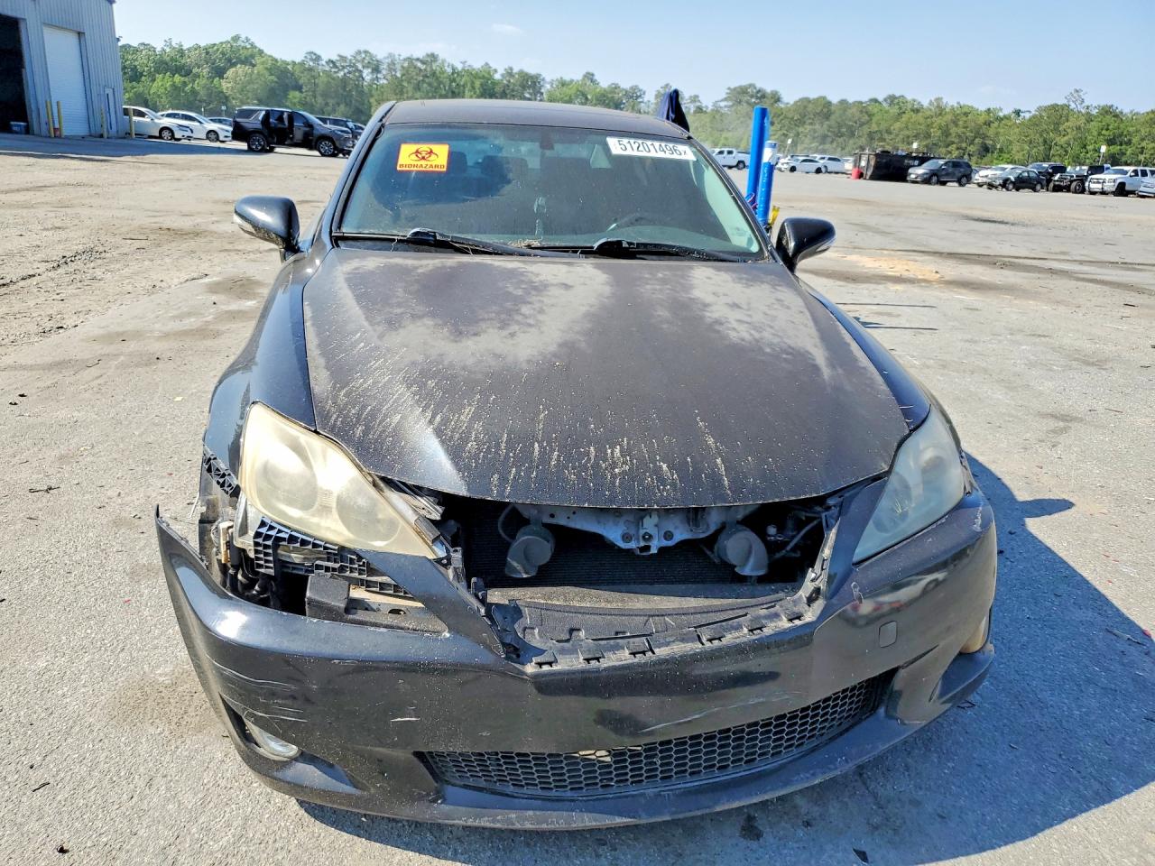 2009 Lexus Is 250 Black vin: JTHBK262695097839