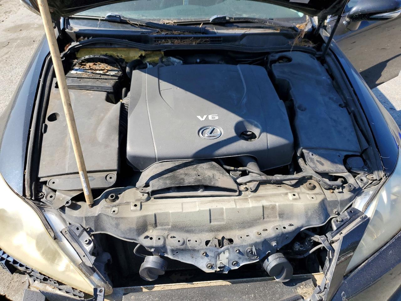 2009 Lexus Is 250 Black vin: JTHBK262695097839