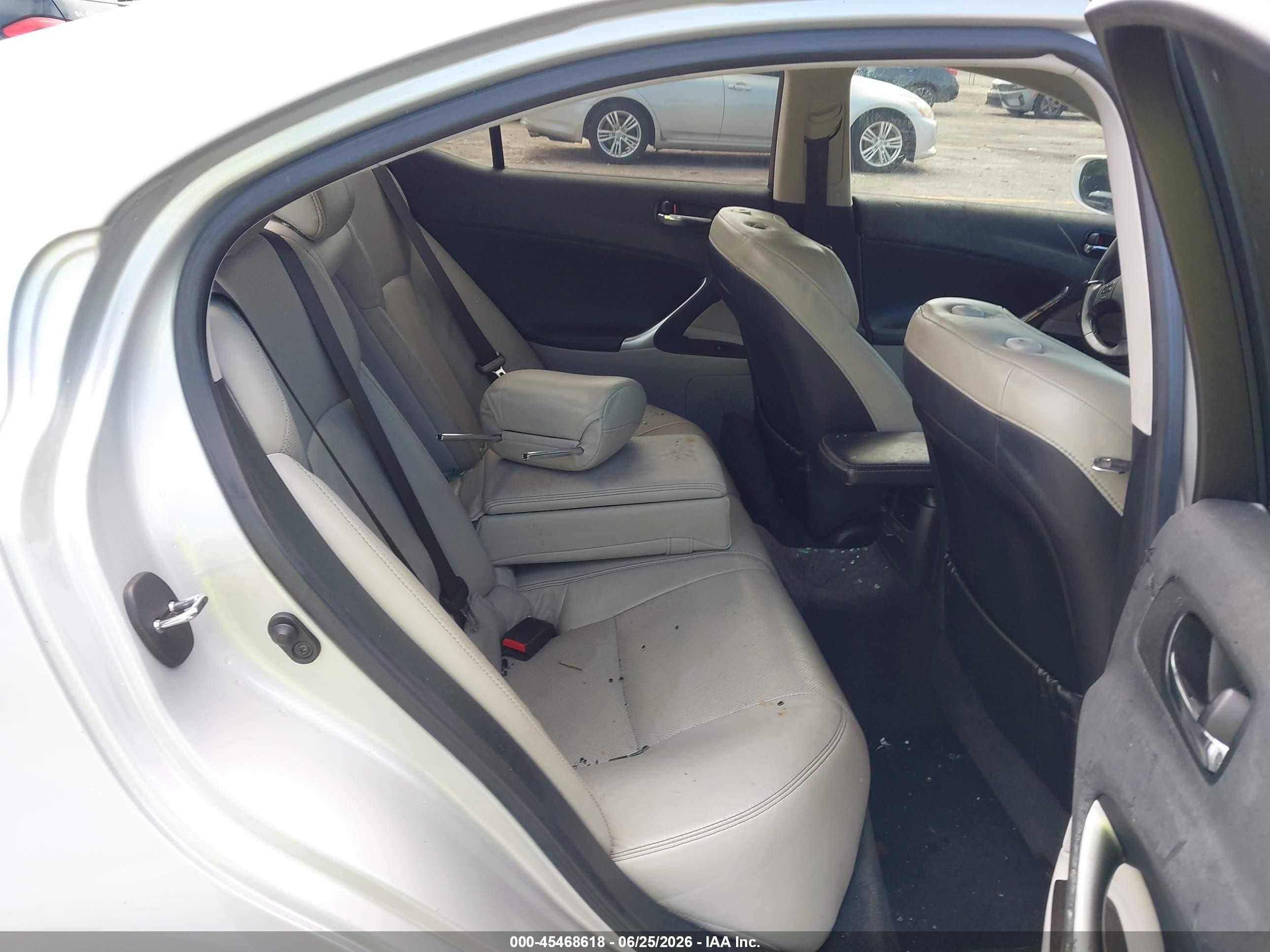 2009 Lexus Is 250   Silver vin: JTHBK262695100528