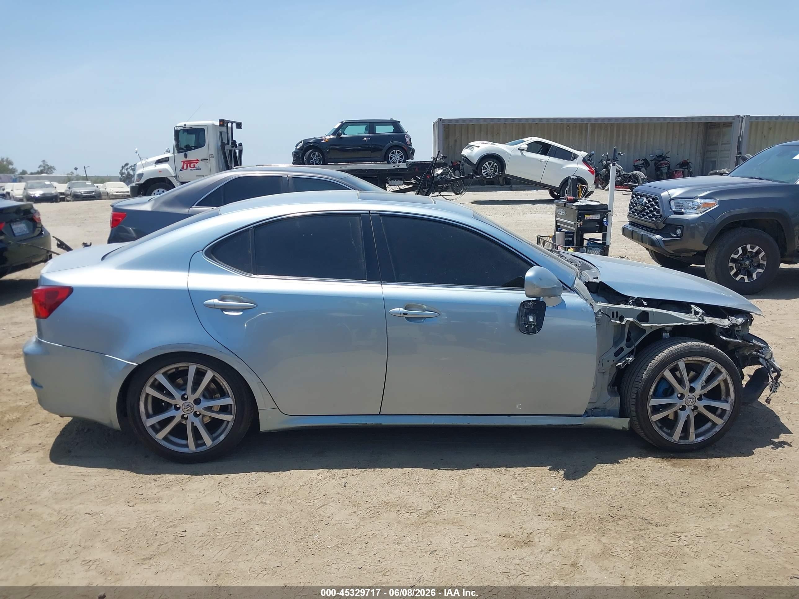 2006 Lexus Is 250   Light Blue vin: JTHBK262762010401